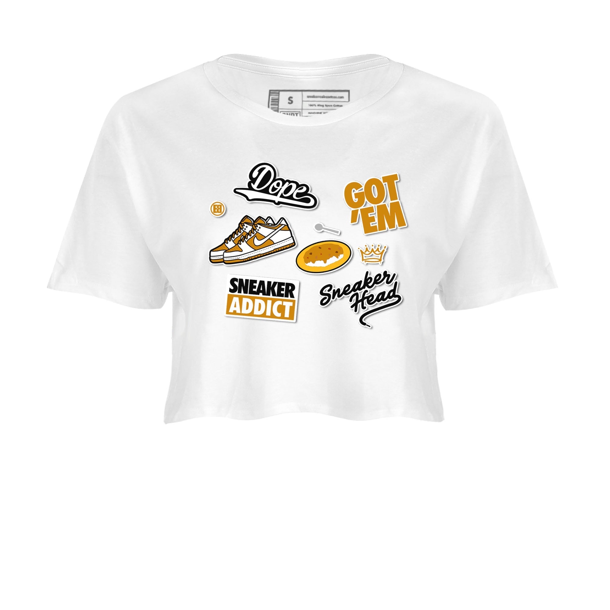 snkmatch Sticker snkmatch Women's Top - Dunk Dark Curry