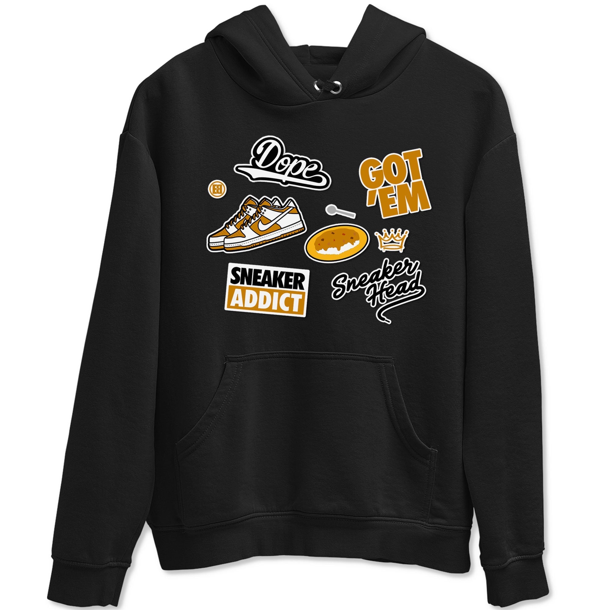 snkmatch Sticker snkmatch Tees - Dunk Dark Curry