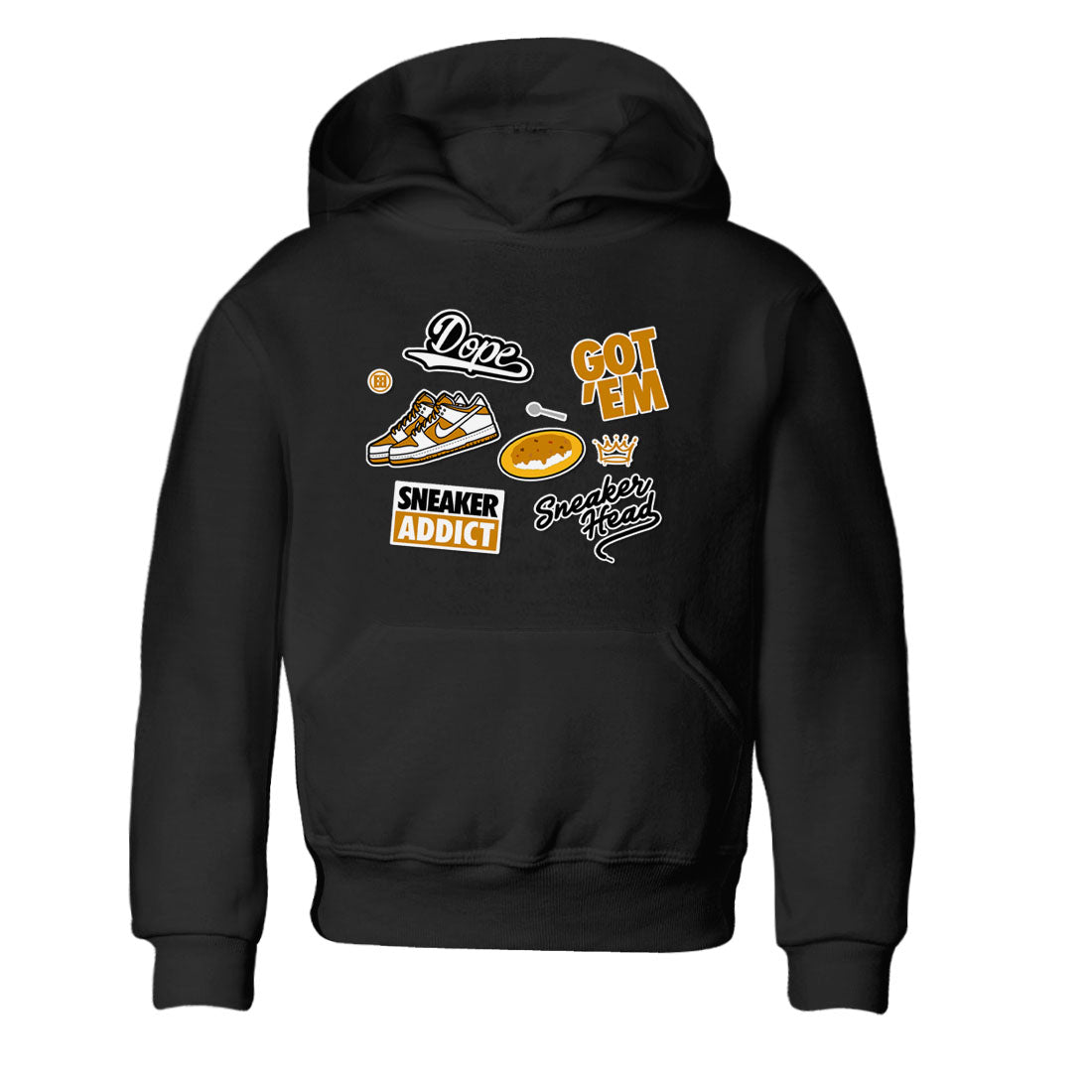 snkmatch Sticker snkmatch Tees Kids - Dunk Dark Curry