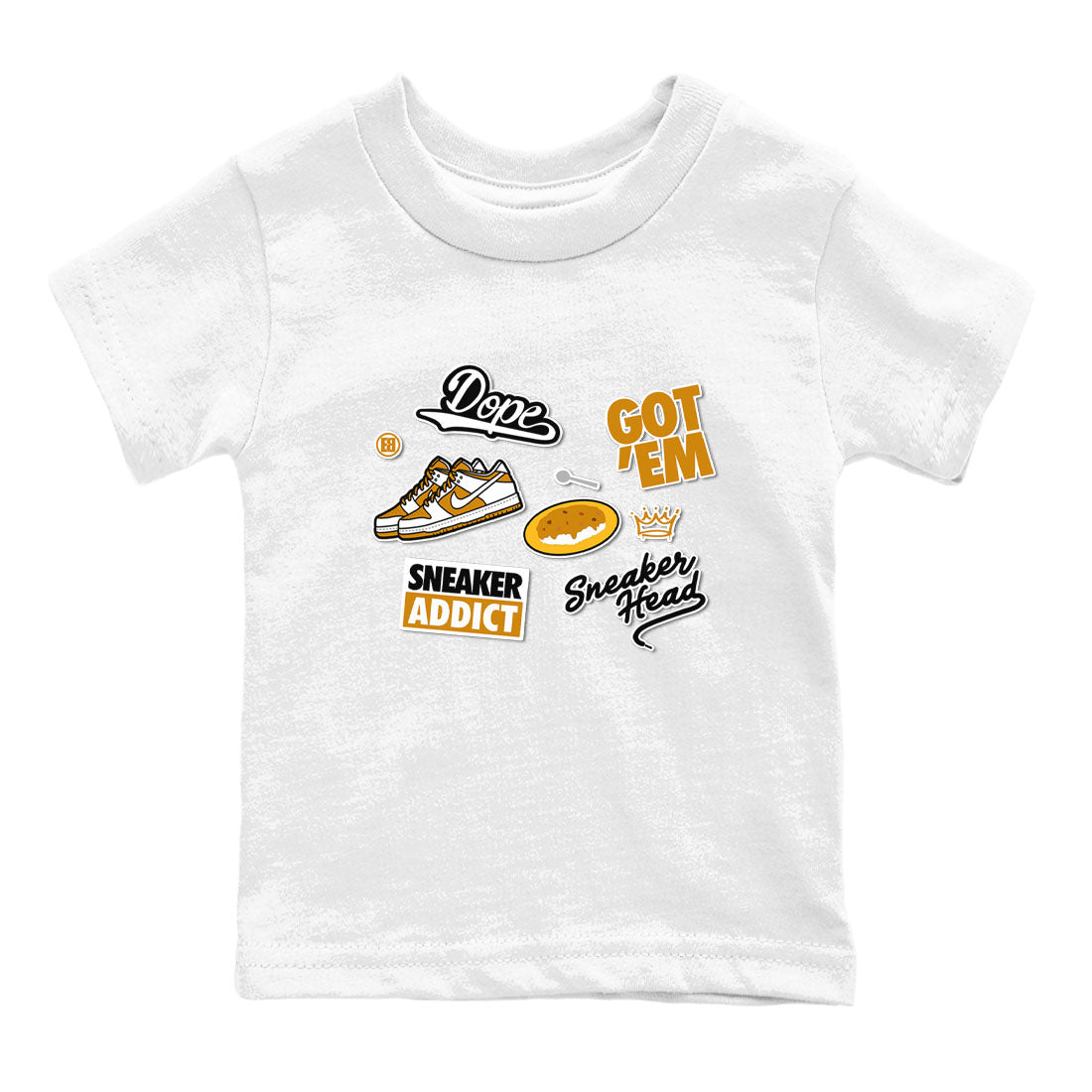 snkmatch Sticker snkmatch Tees Kids - Dunk Dark Curry