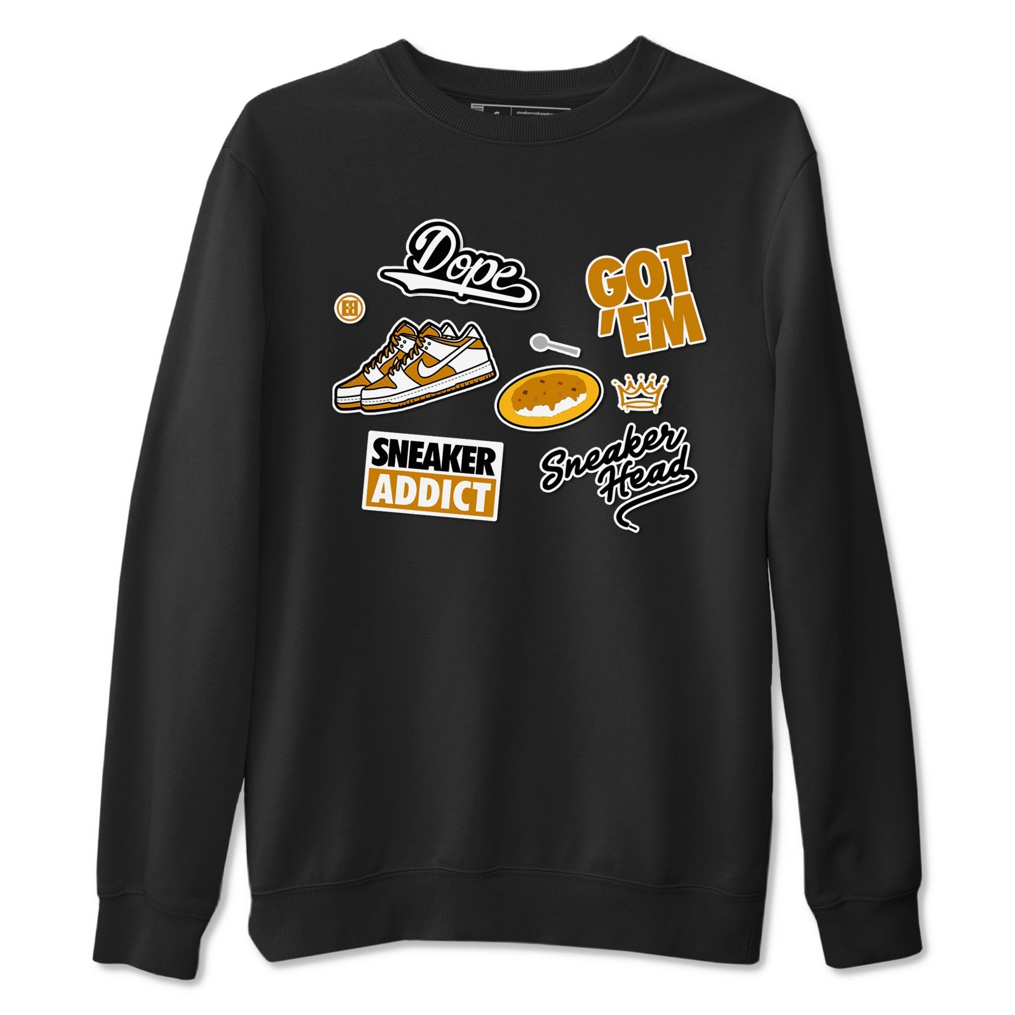 snkmatch Sticker snkmatch Tees - Dunk Dark Curry