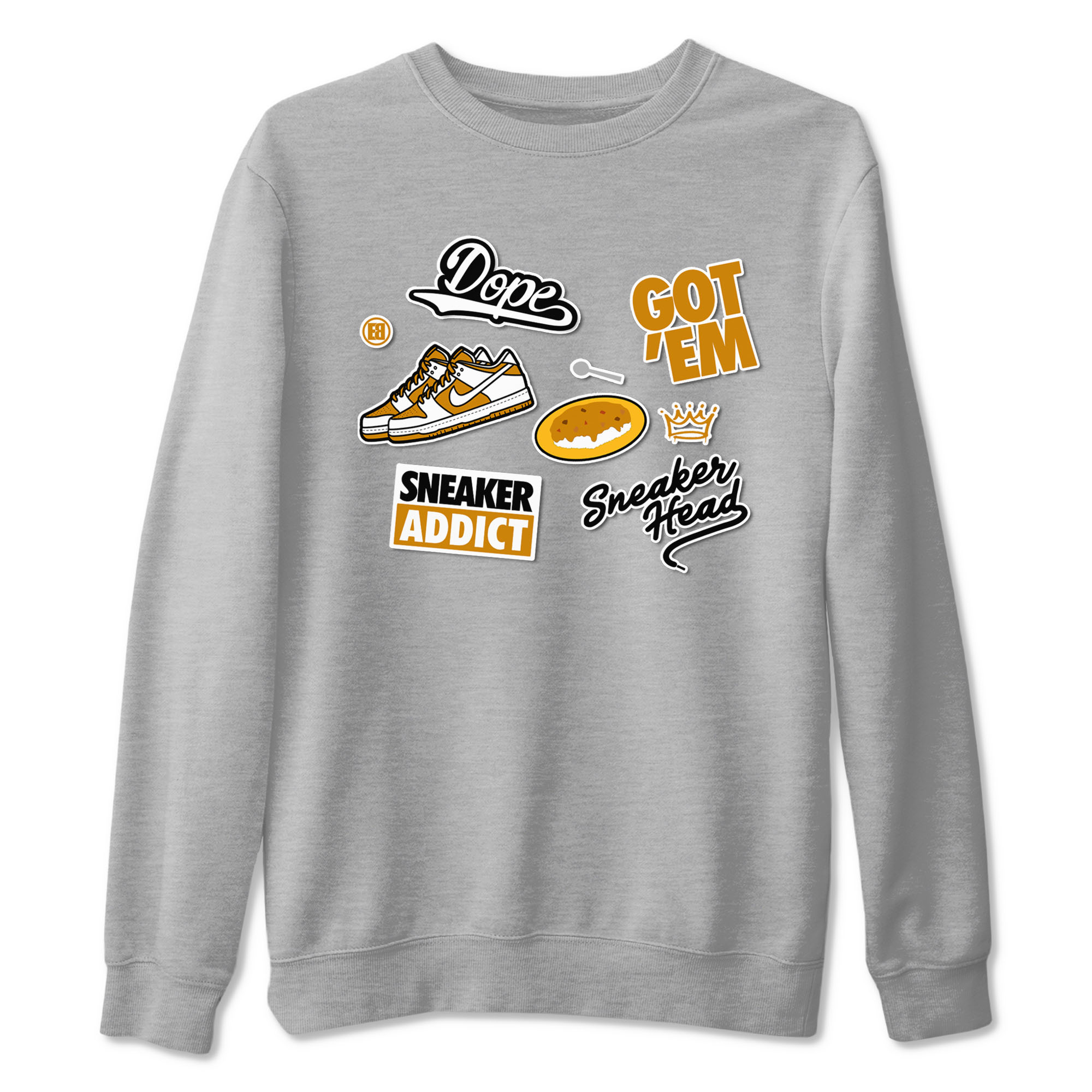 snkmatch Sticker snkmatch Tees - Dunk Dark Curry