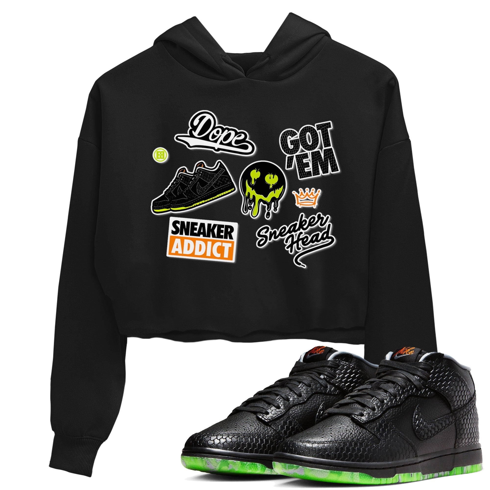 snkmatch Sticker snkmatch Women's Top - Dunk Halloween
