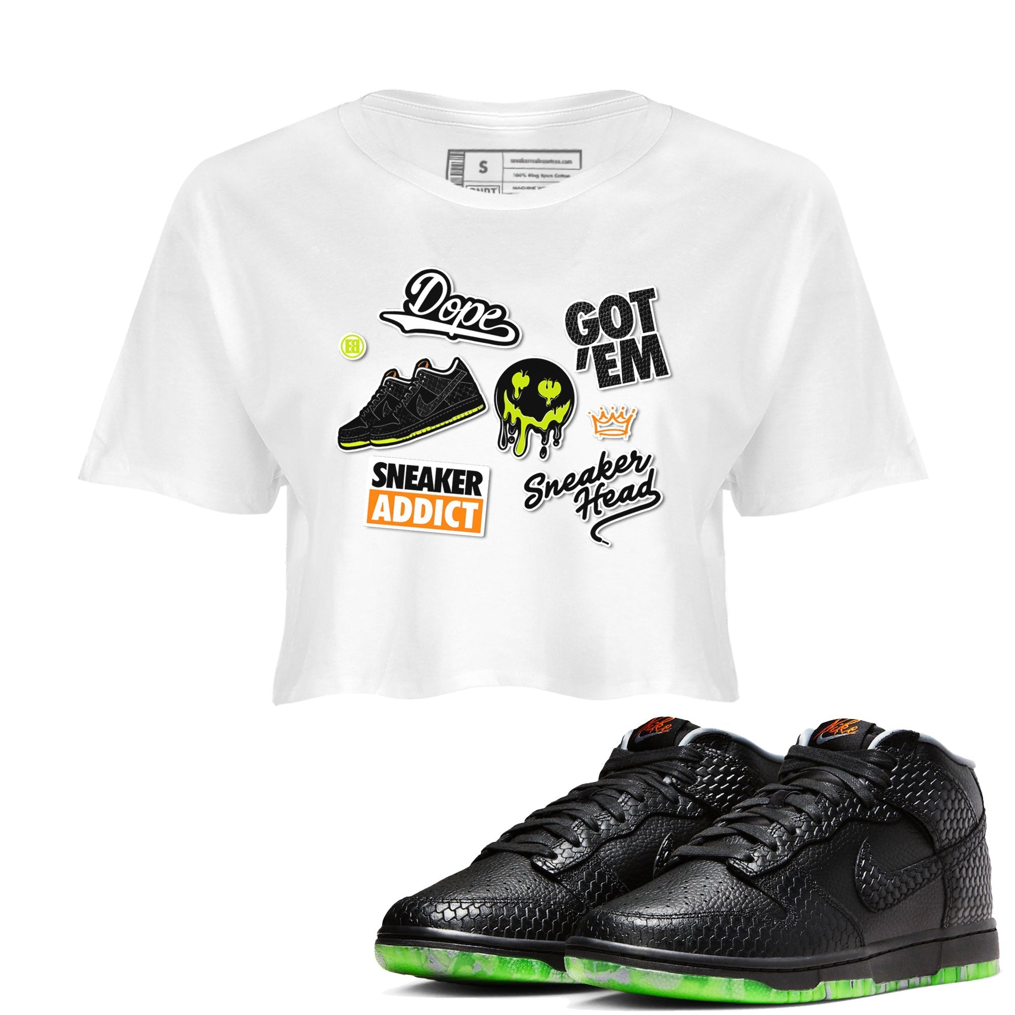 snkmatch Sticker snkmatch Women's Top - Dunk Halloween