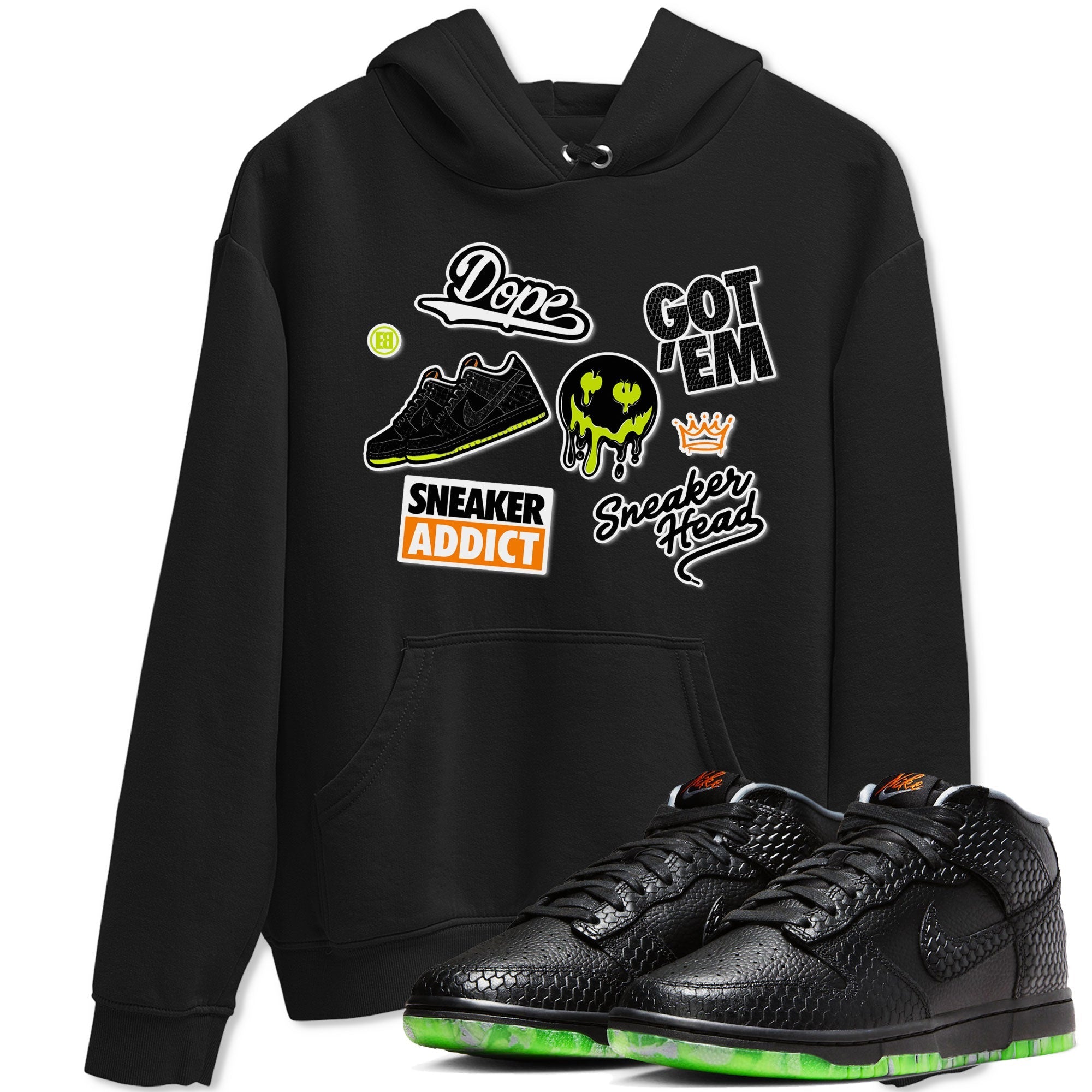 snkmatch Sticker snkmatch Tee - Dunk Halloween