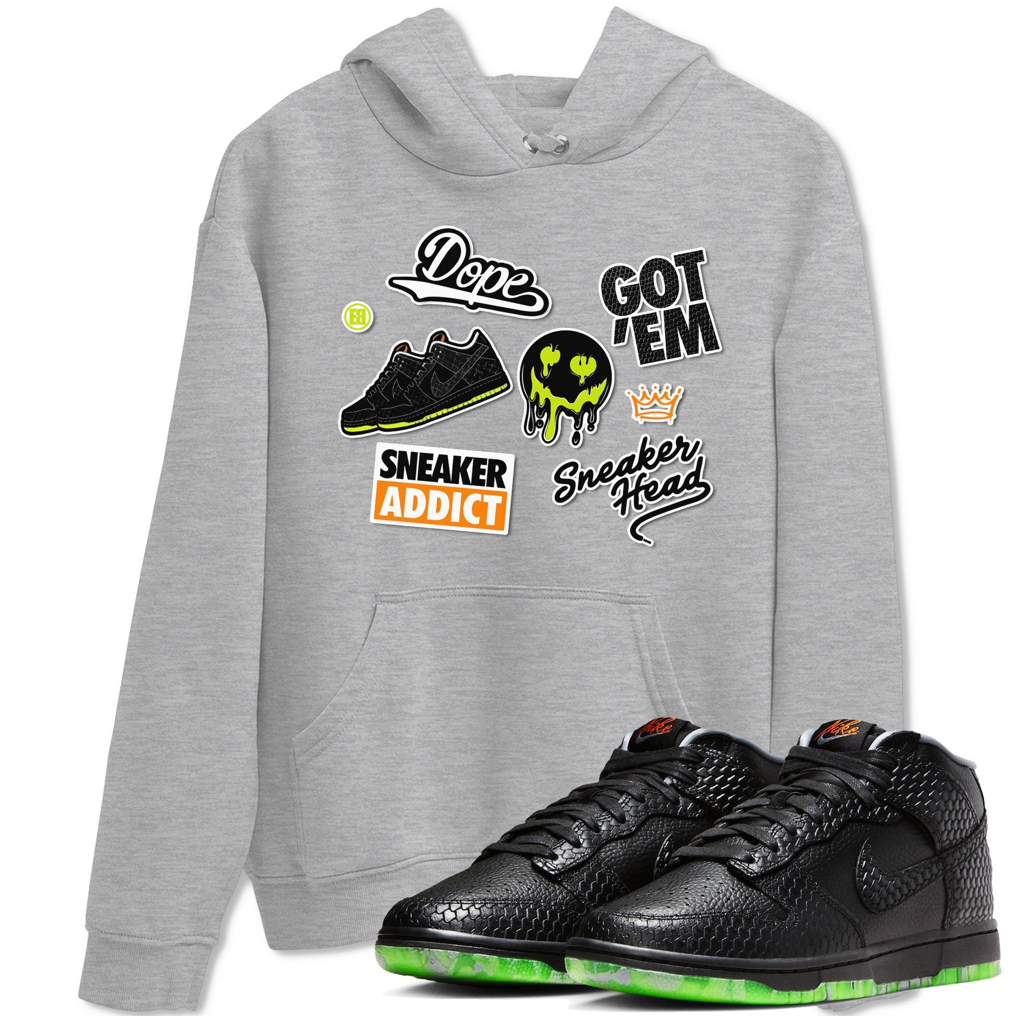 snkmatch Sticker snkmatch Tee - Dunk Halloween