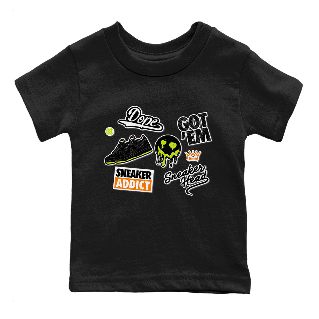 snkmatch Sticker snkmatch Tee Kids - Dunk Halloween