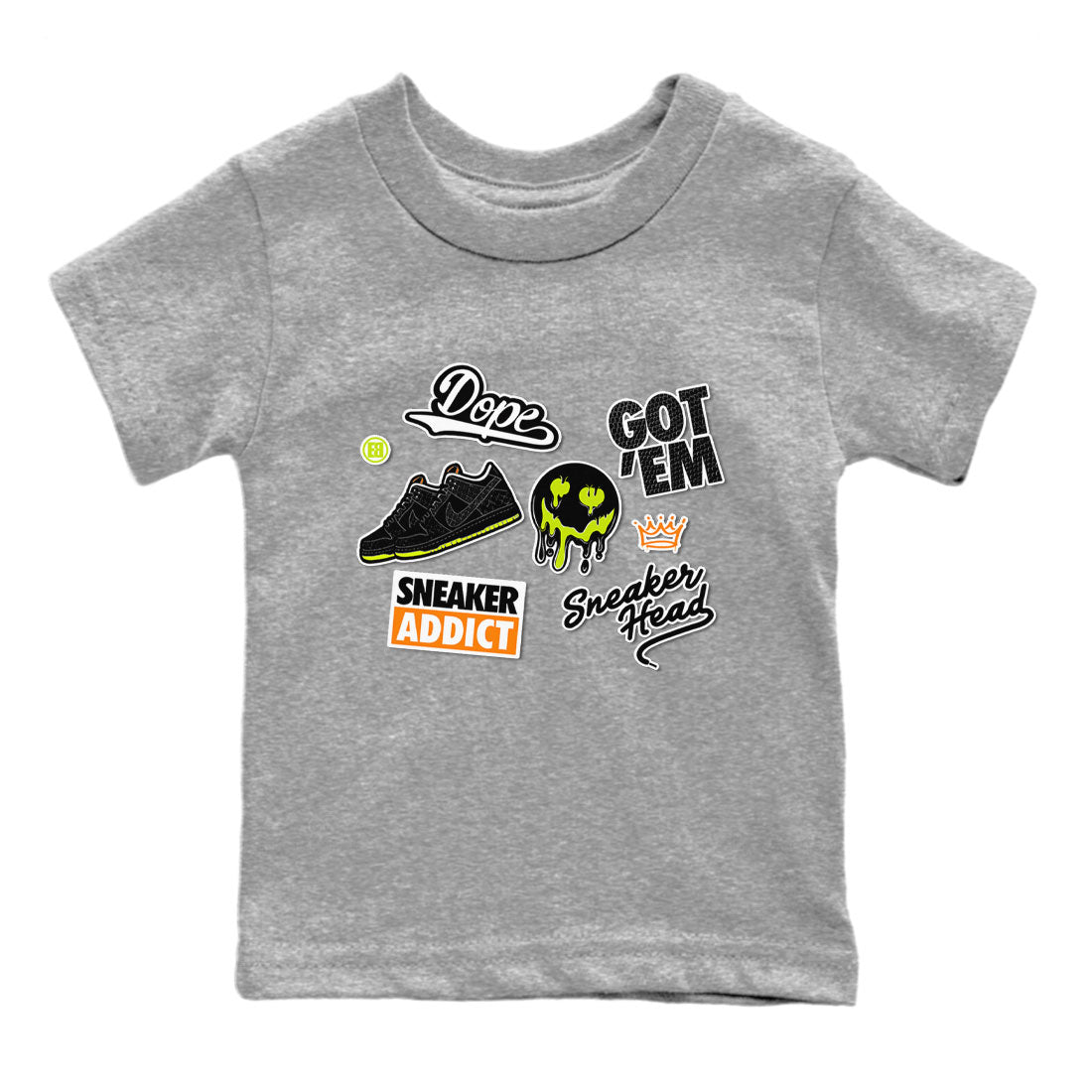 snkmatch Sticker snkmatch Tee Kids - Dunk Halloween