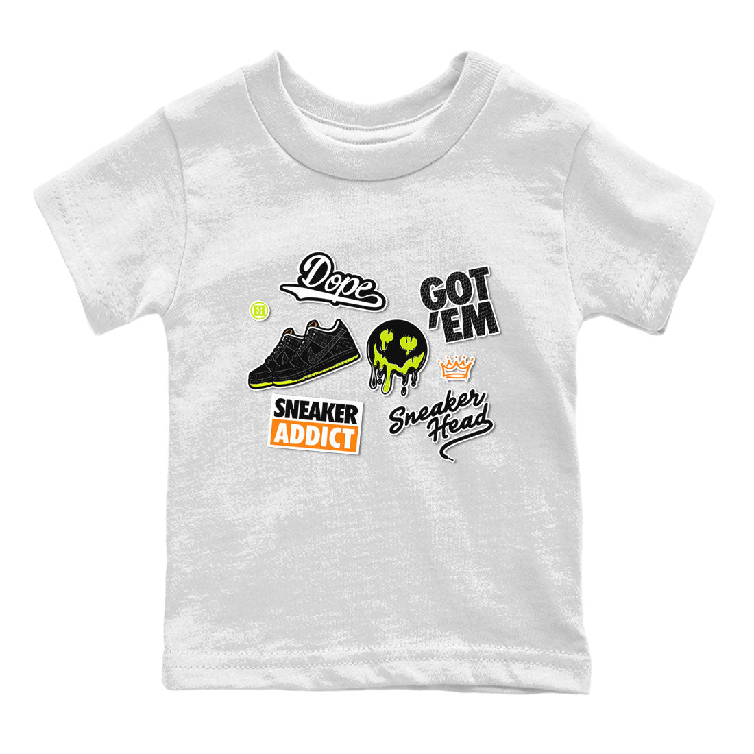 snkmatch Sticker snkmatch Tee Kids - Dunk Halloween