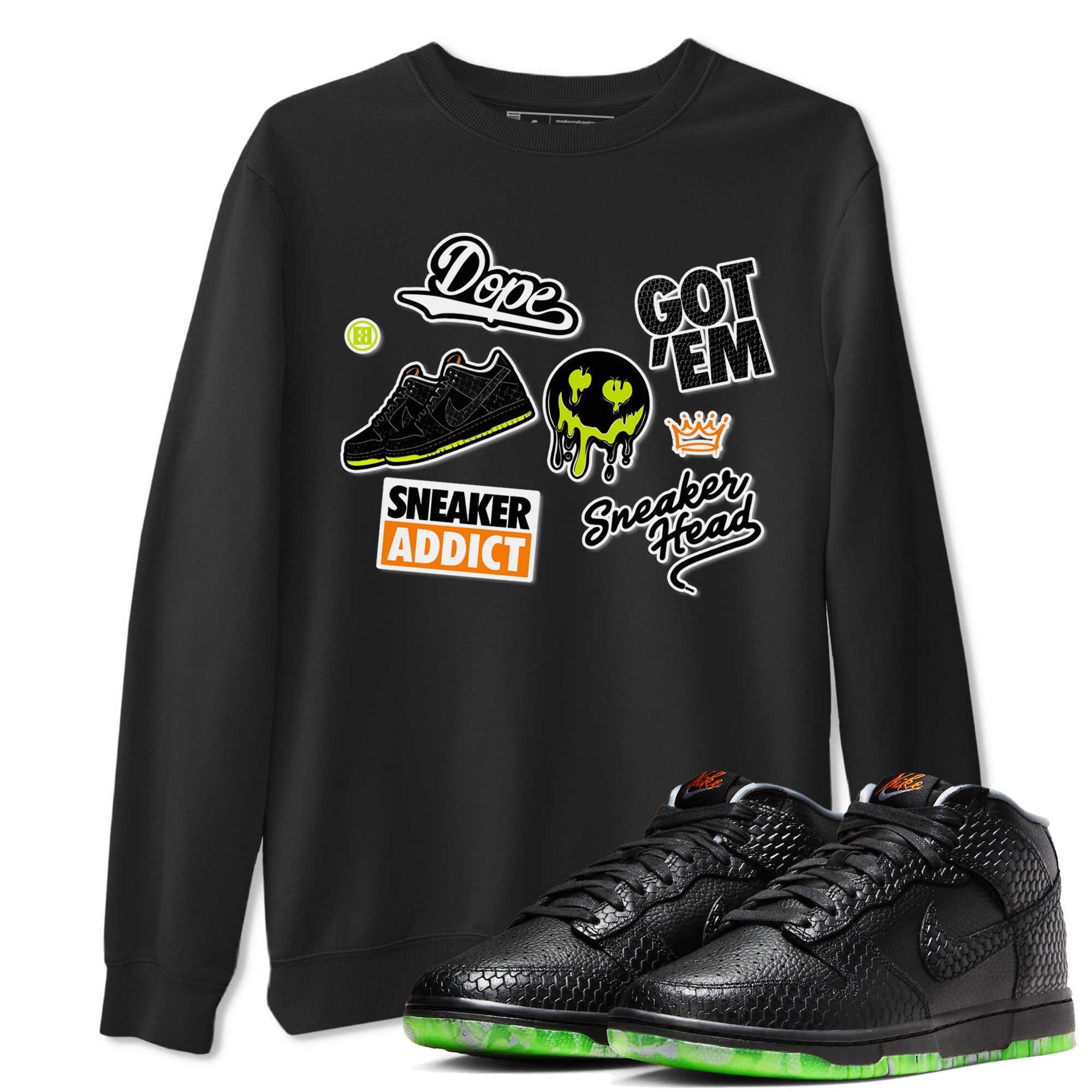 snkmatch Sticker snkmatch Tee - Dunk Halloween