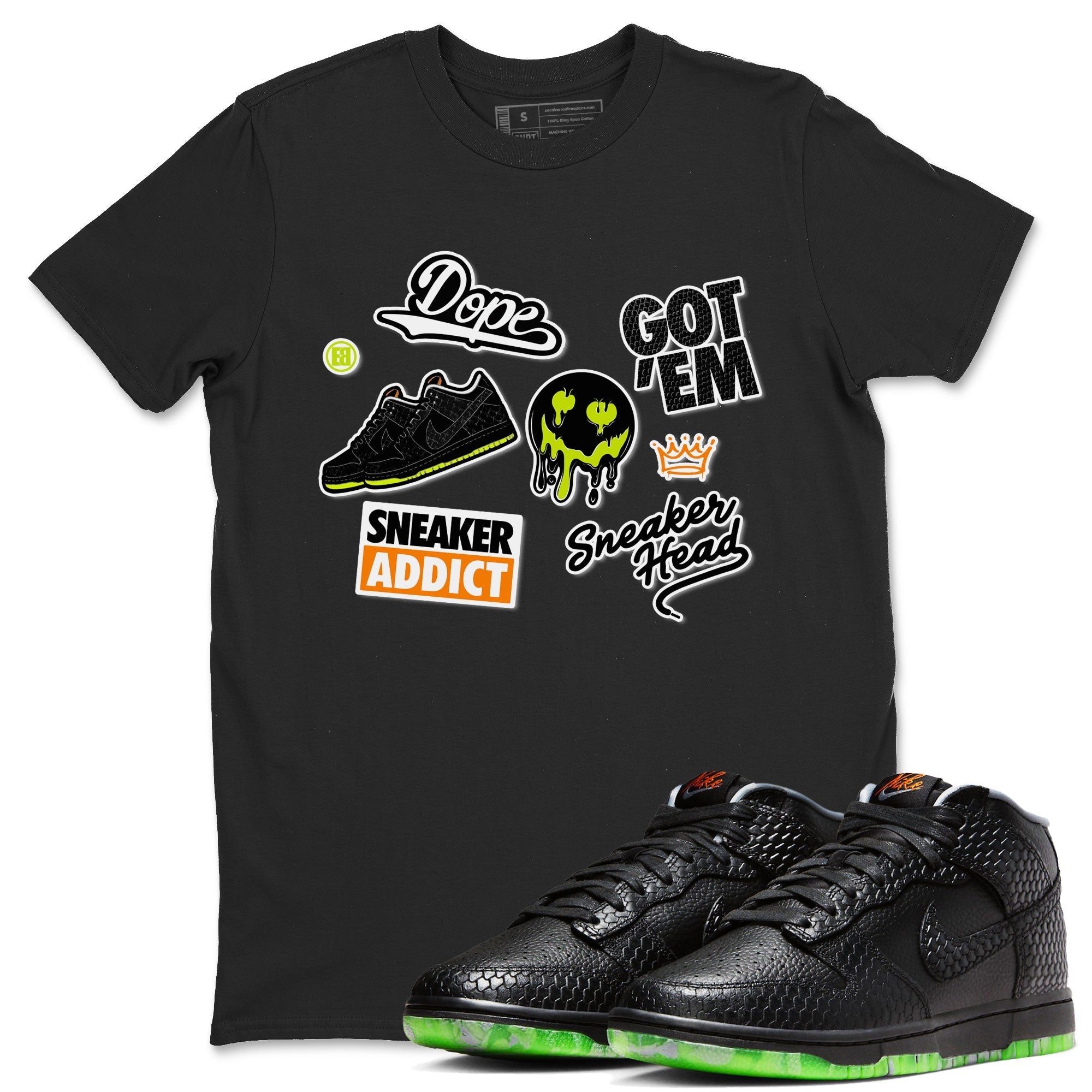 snkmatch Sticker snkmatch Tee - Dunk Halloween