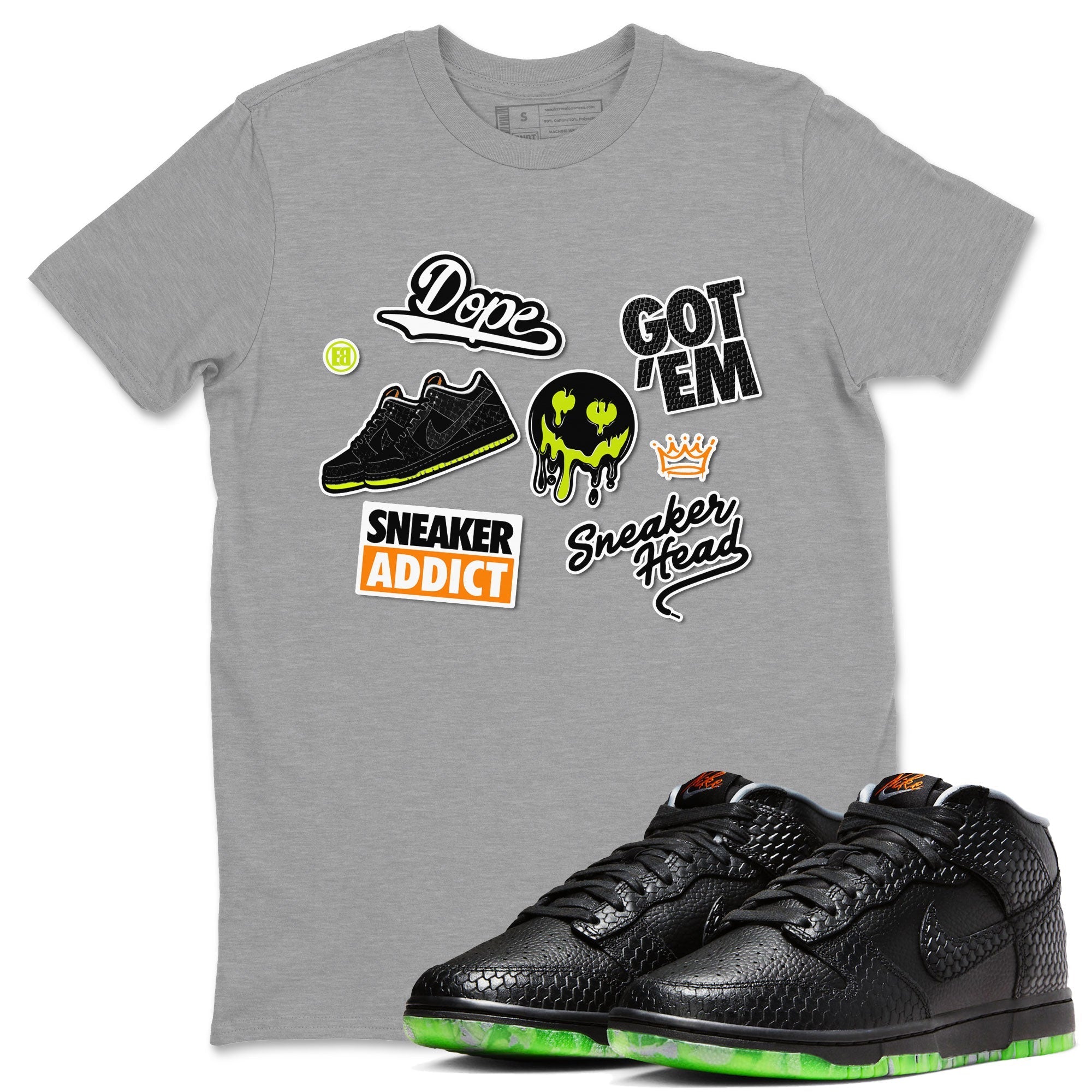 snkmatch Sticker snkmatch Tee - Dunk Halloween