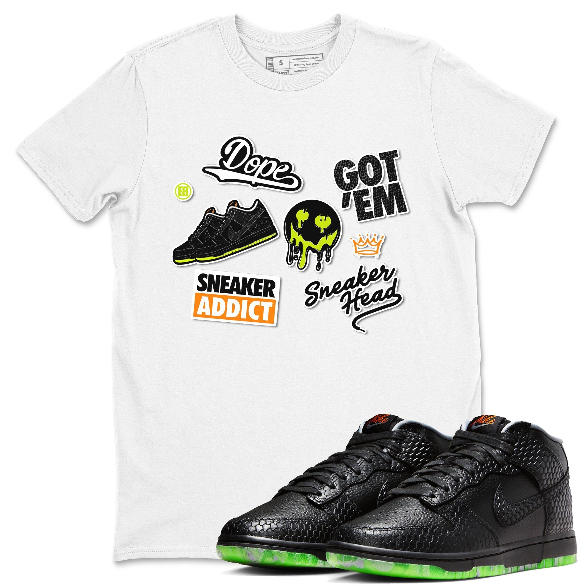 snkmatch Sticker snkmatch Tee - Dunk Halloween