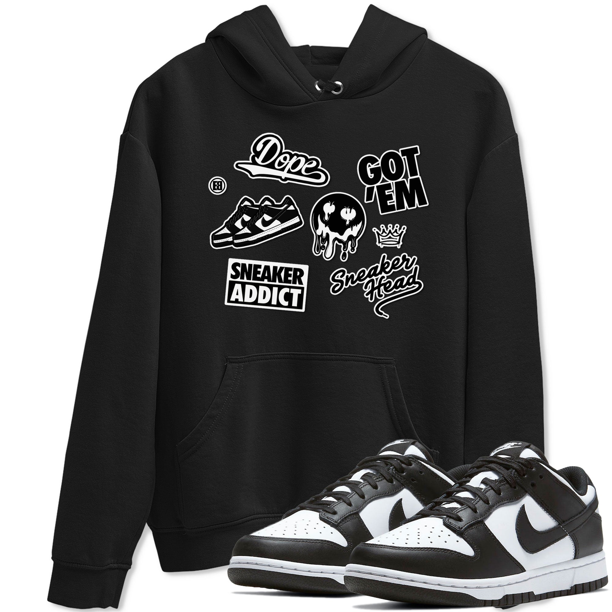 snkmatch Sticker snkmatch Tees - Dunk Panda