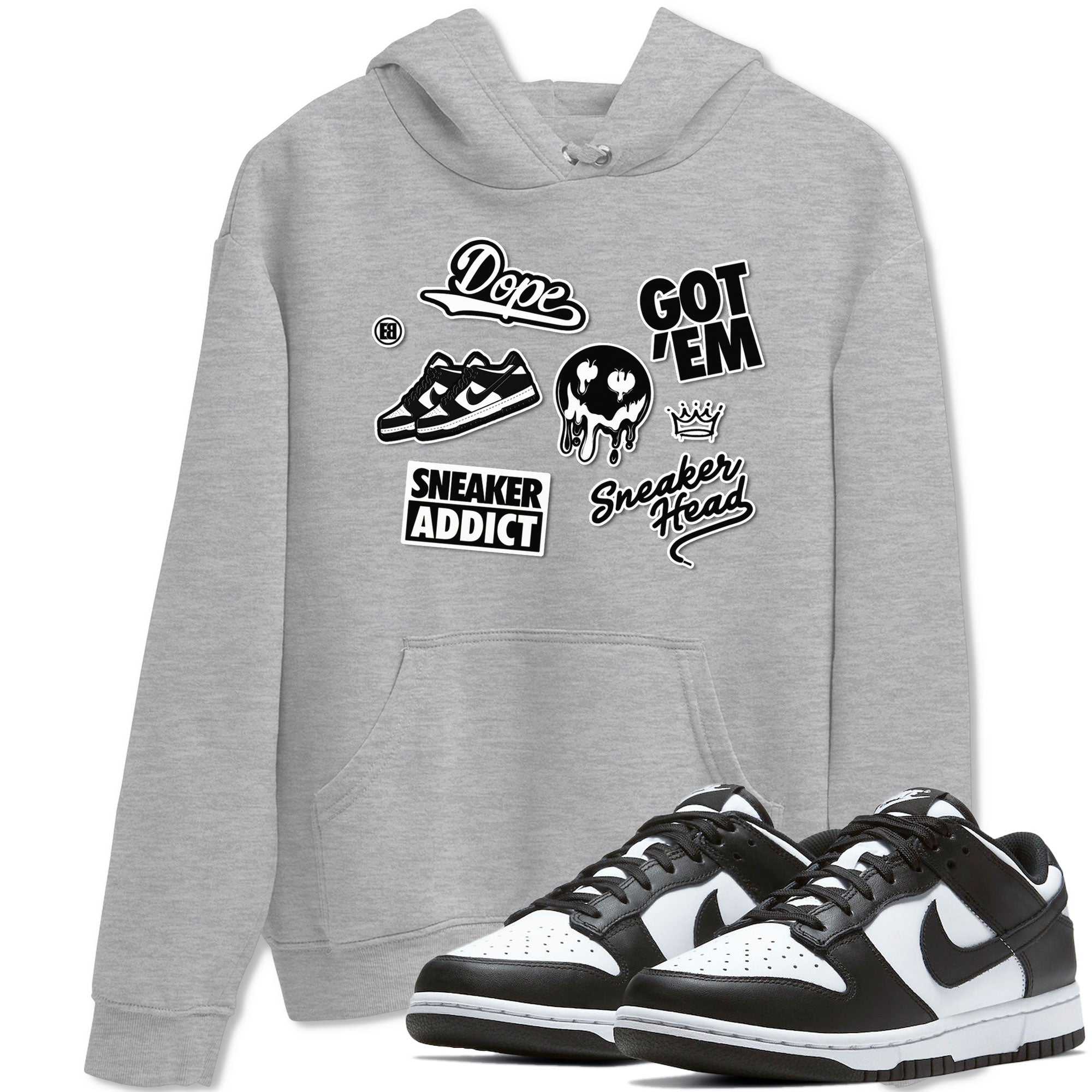 snkmatch Sticker snkmatch Tees - Dunk Panda