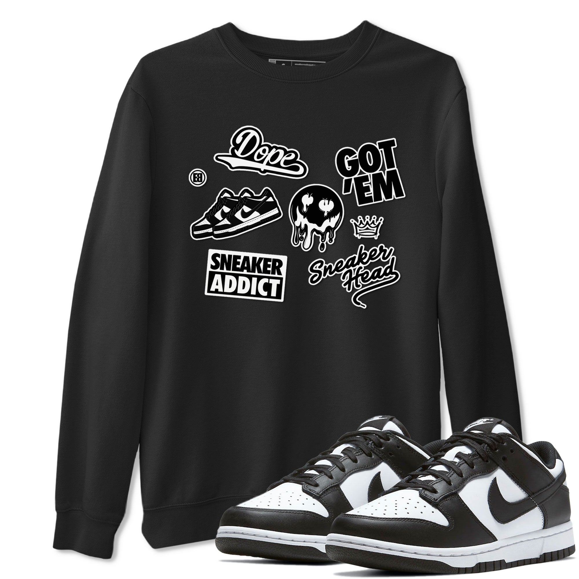 snkmatch Sticker snkmatch Tees - Dunk Panda