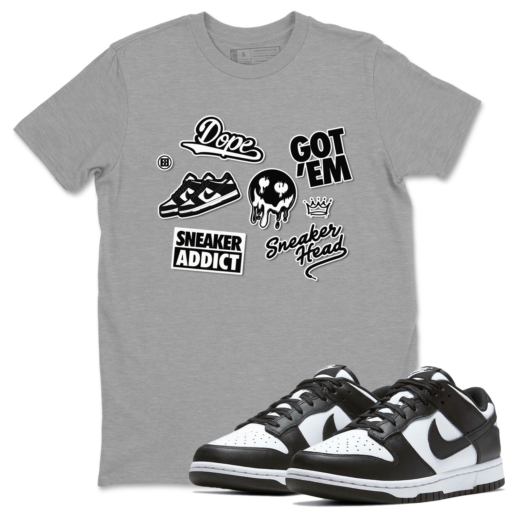 snkmatch Sticker snkmatch Tees - Dunk Panda
