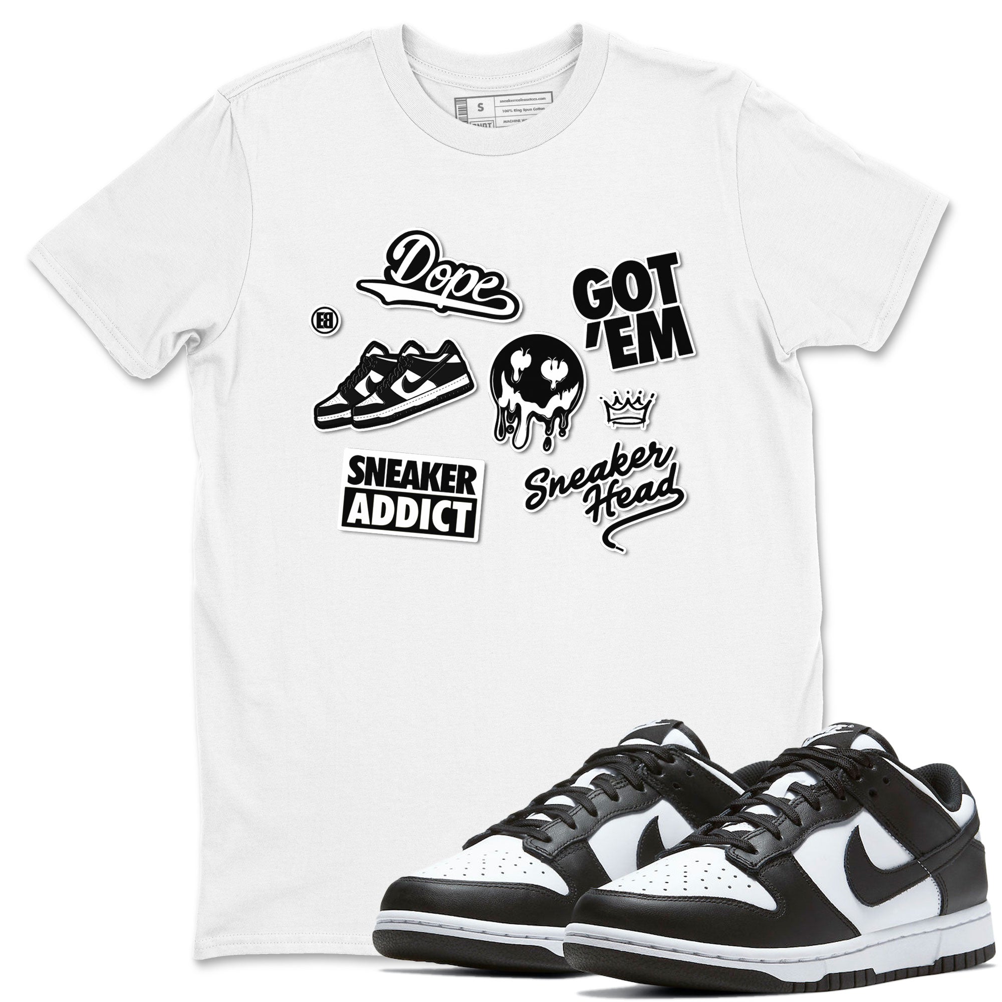 snkmatch Sticker snkmatch Tees - Dunk Panda