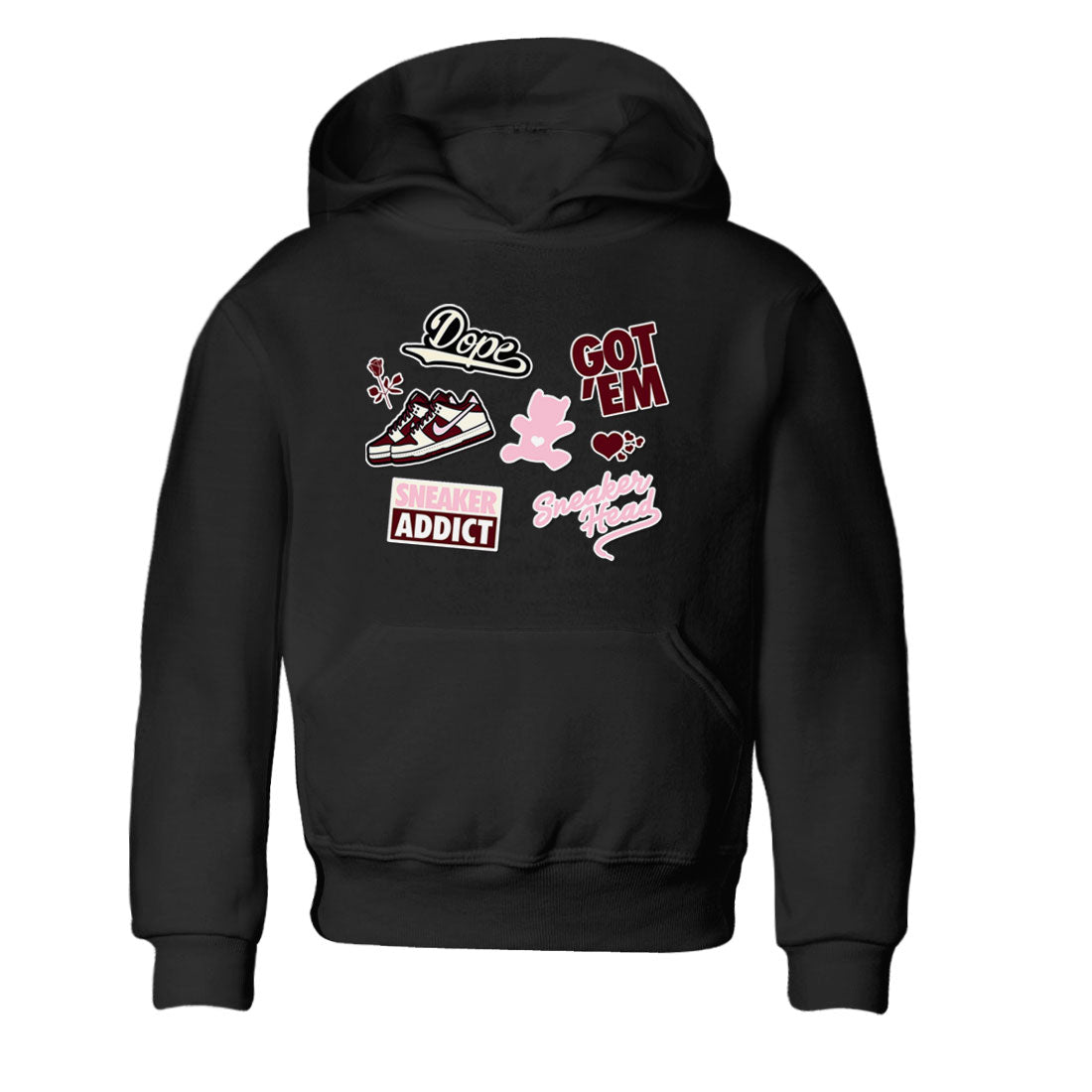 snkmatch Sticker snkmatch Tees Kids - Dunk Valentines Day