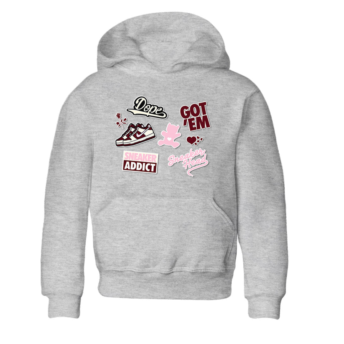 snkmatch Sticker snkmatch Tees Kids - Dunk Valentines Day