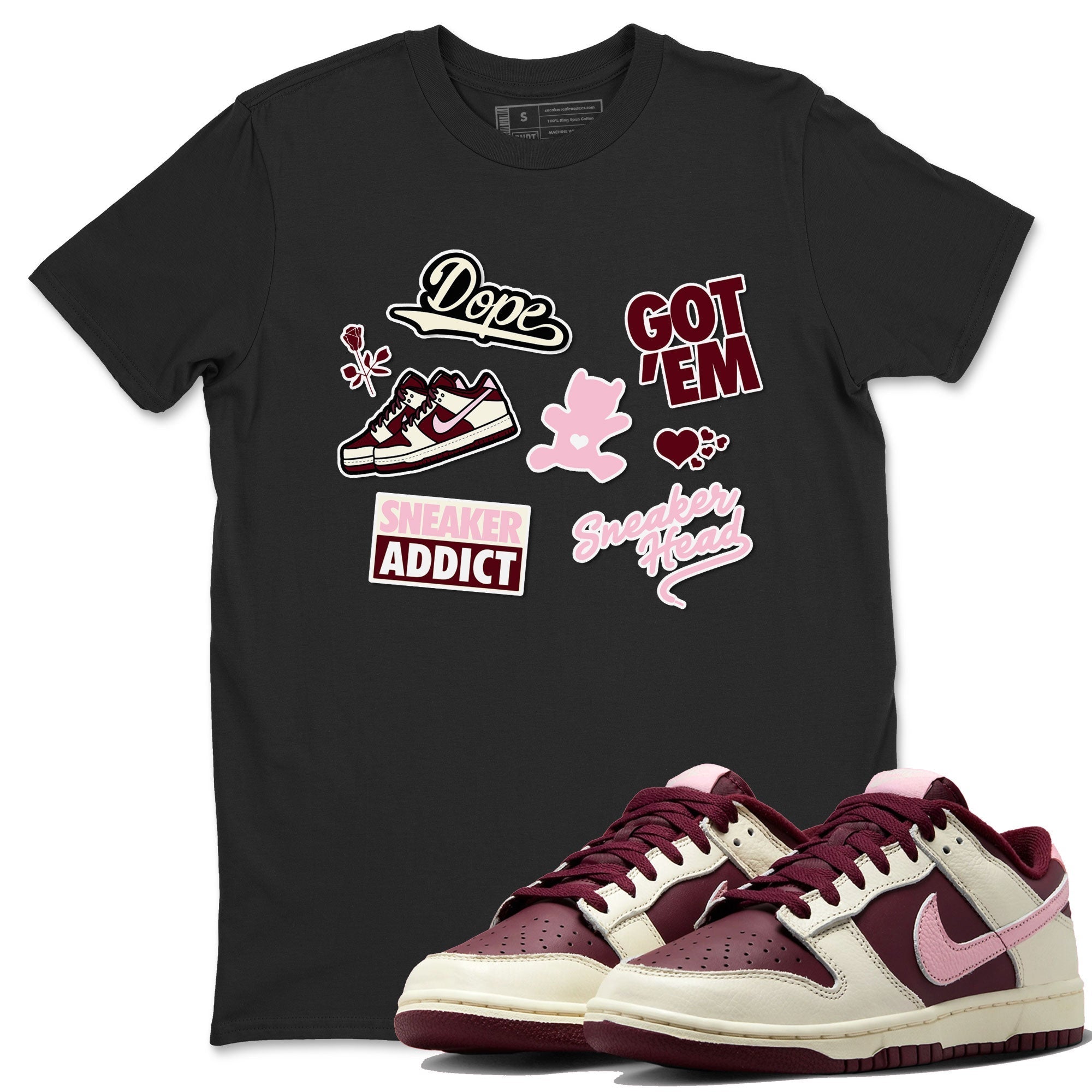 snkmatch Sticker snkmatch Tees - Dunk Valentines Day
