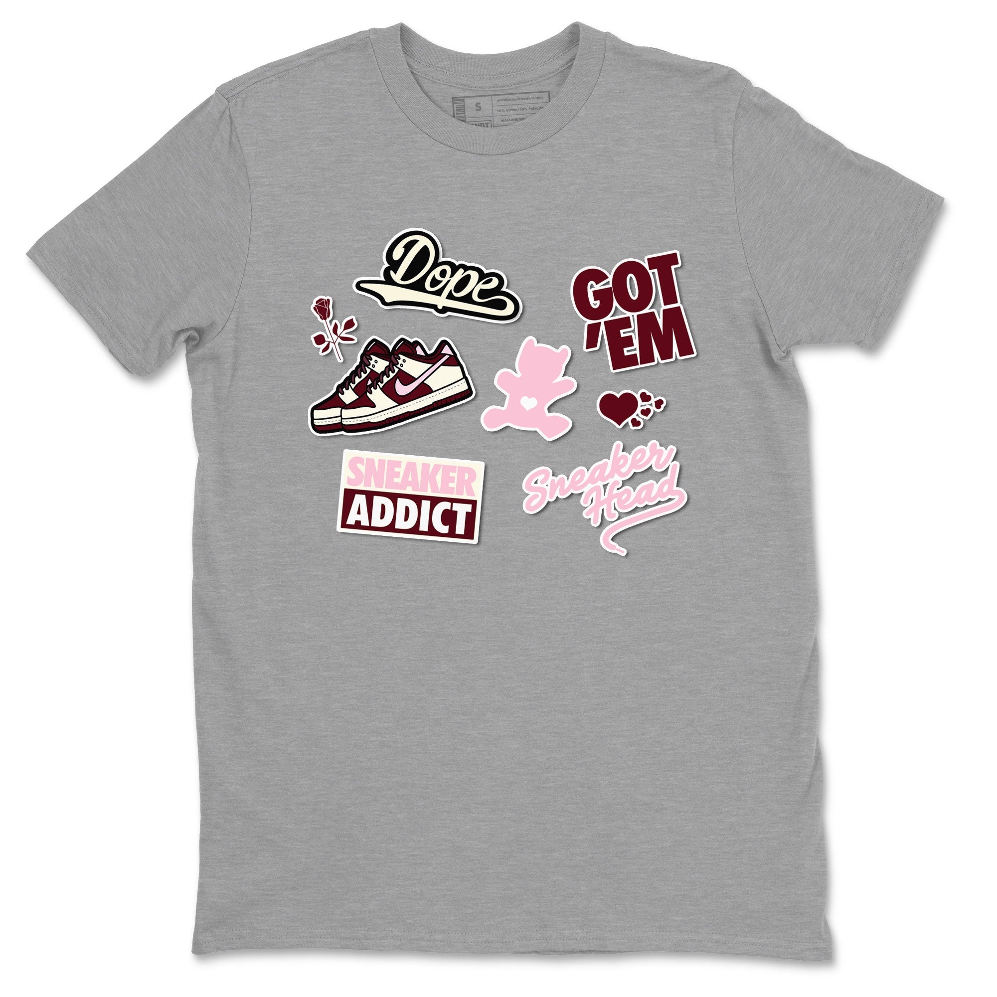 snkmatch Sticker snkmatch Tees - Dunk Valentines Day