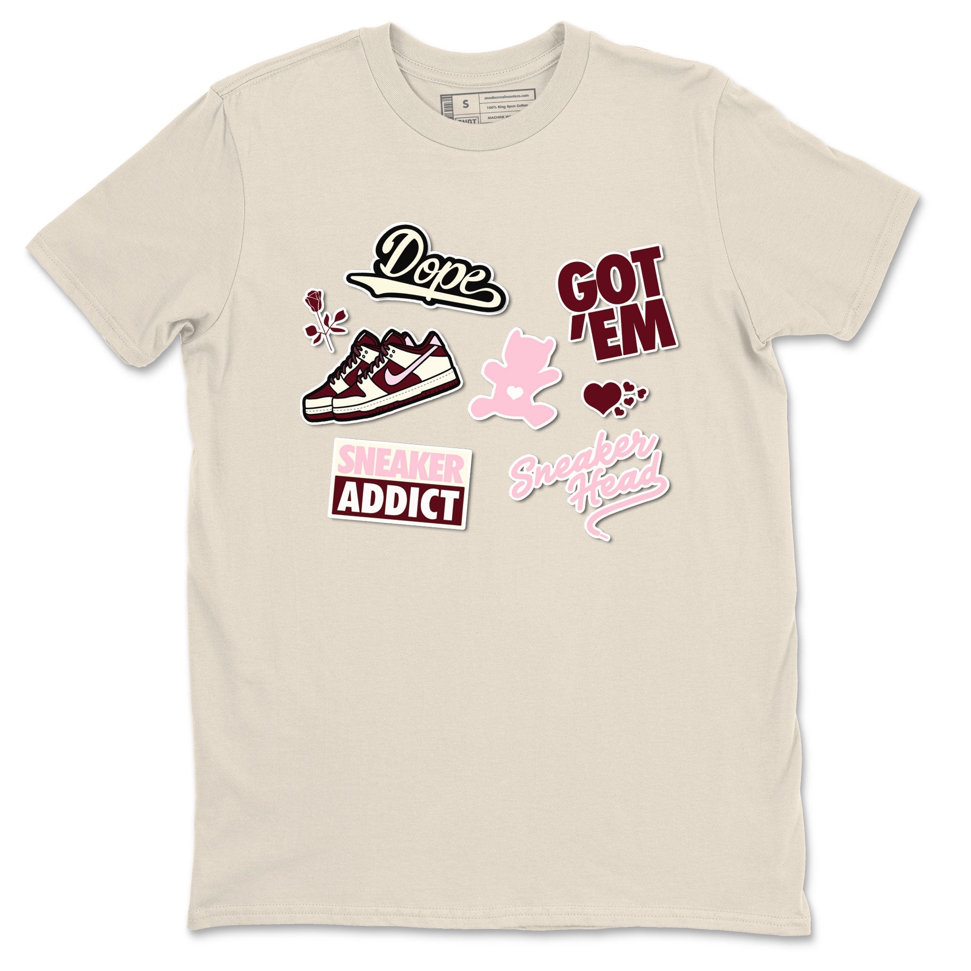 snkmatch Sticker snkmatch Tees - Dunk Valentines Day
