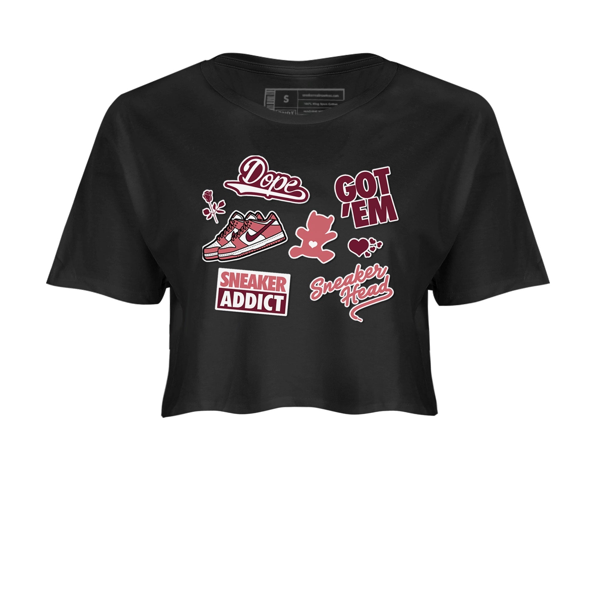 snkmatch Sticker snkmatch Women's Top - Dunk Valentines Day 2024