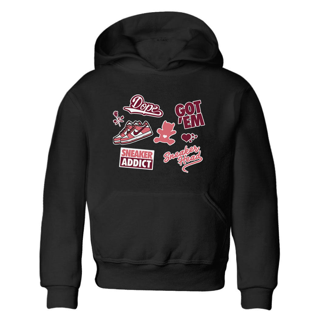 snkmatch Sticker snkmatch Tees Kids - Dunk Valentines Day 2024