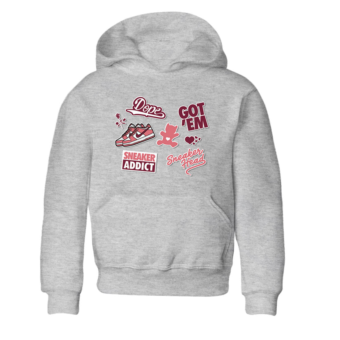 snkmatch Sticker snkmatch Tees Kids - Dunk Valentines Day 2024