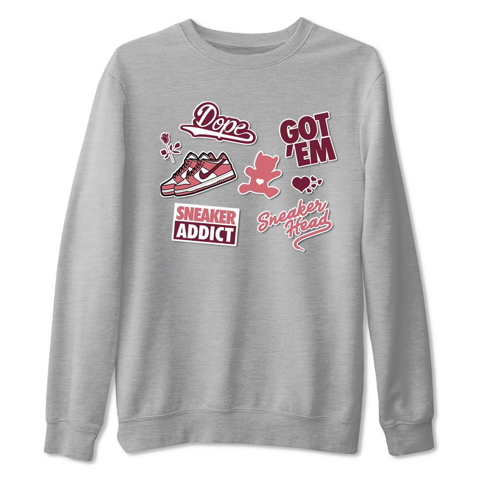 snkmatch Sticker snkmatch Tees - Dunk Valentines Day 2024