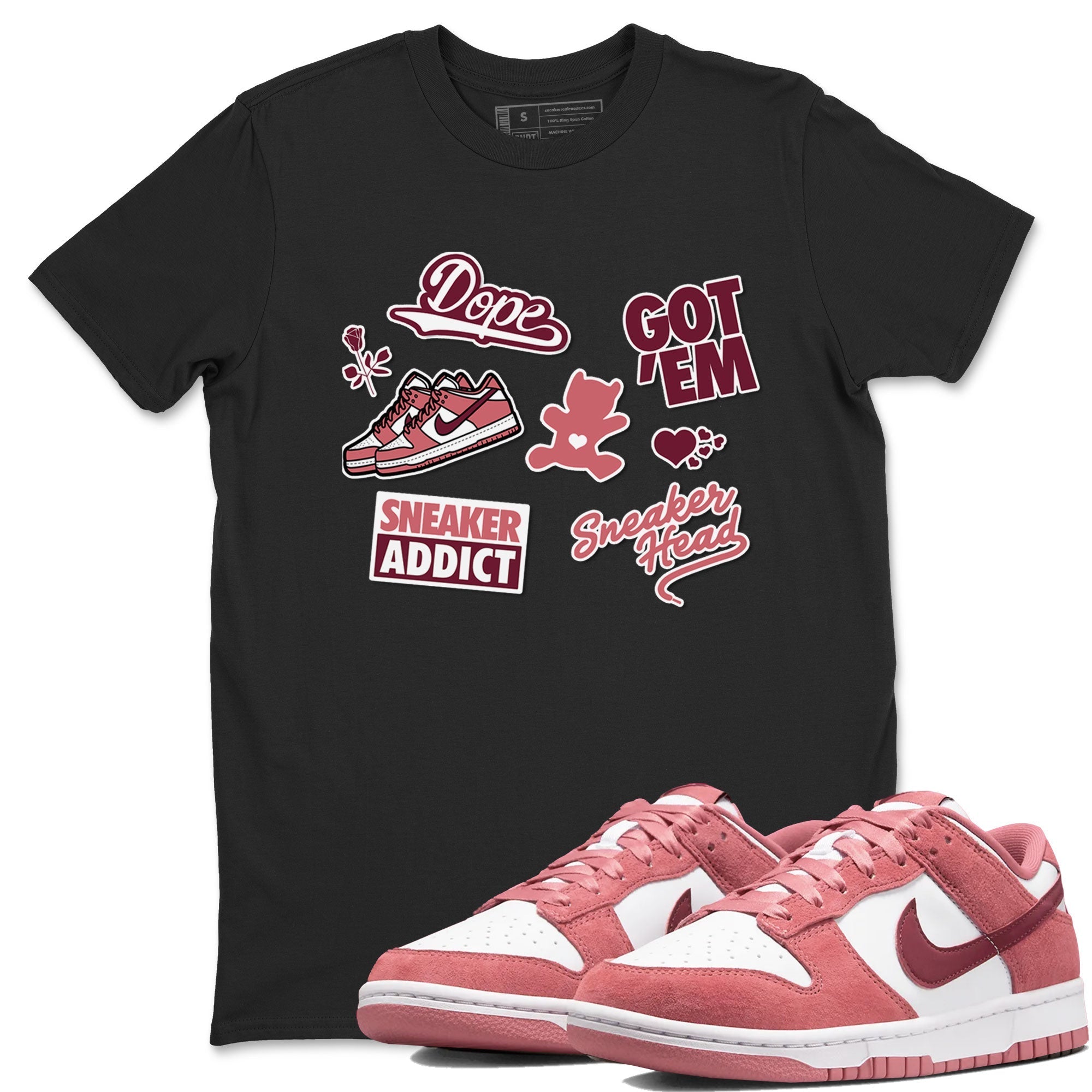 snkmatch Sticker snkmatch Tees - Dunk Valentines Day 2024
