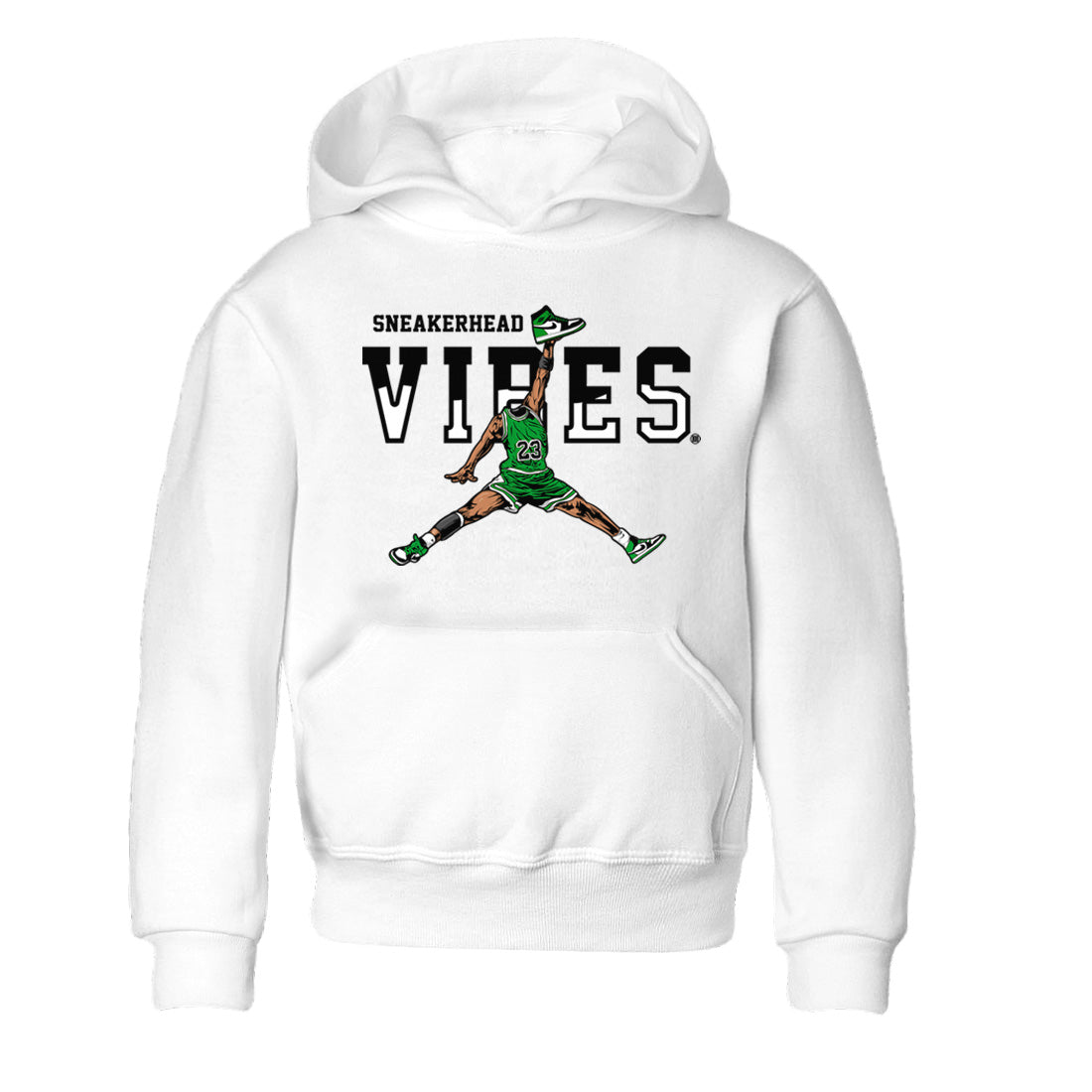 snkmatch Vibes Kids Tops - Air Jordan 1 Celtics
