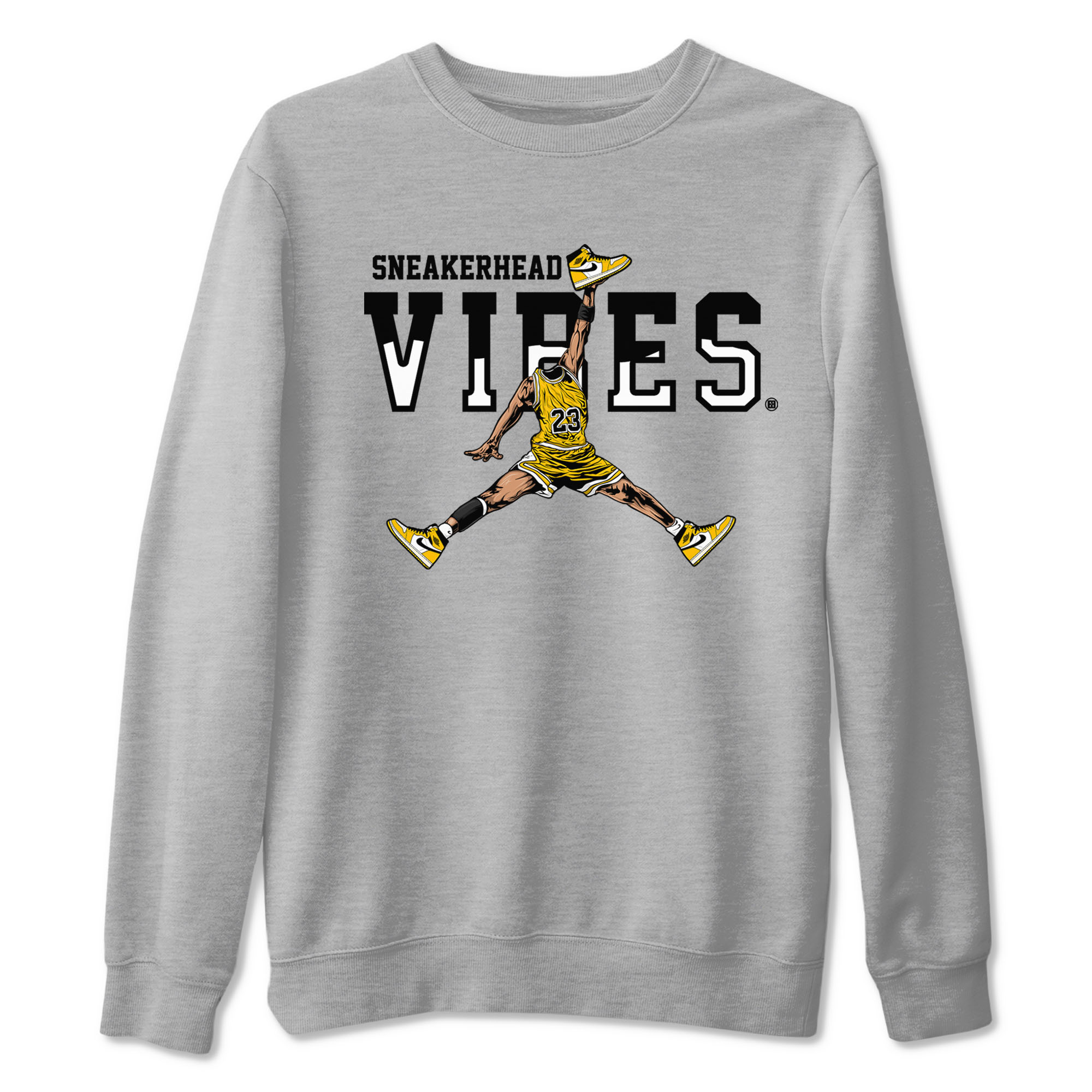 snkmatch Vibes snkmatch Tees - Air Jordan 1 Yellow Ochre