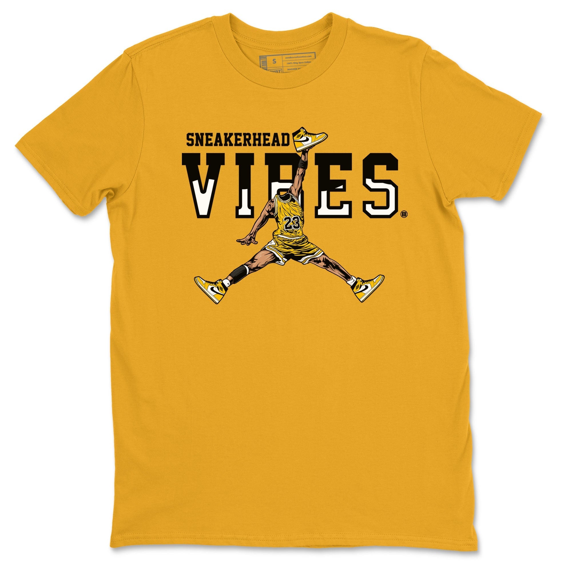 snkmatch Vibes snkmatch Tees - Air Jordan 1 Yellow Ochre