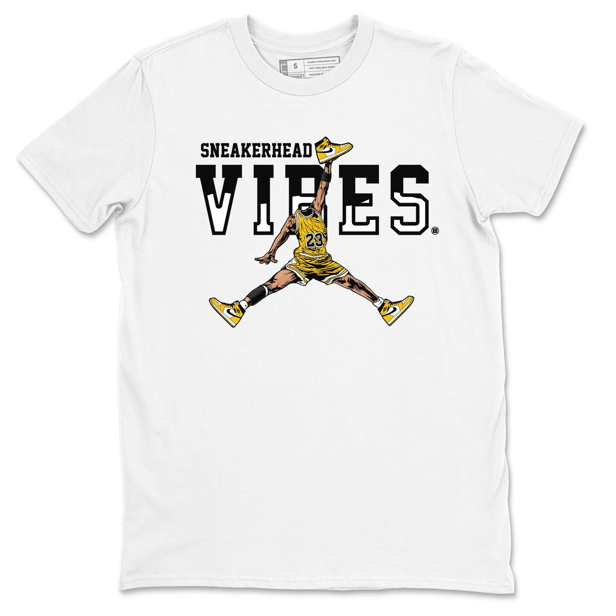 snkmatch Vibes snkmatch Tees - Air Jordan 1 Yellow Ochre