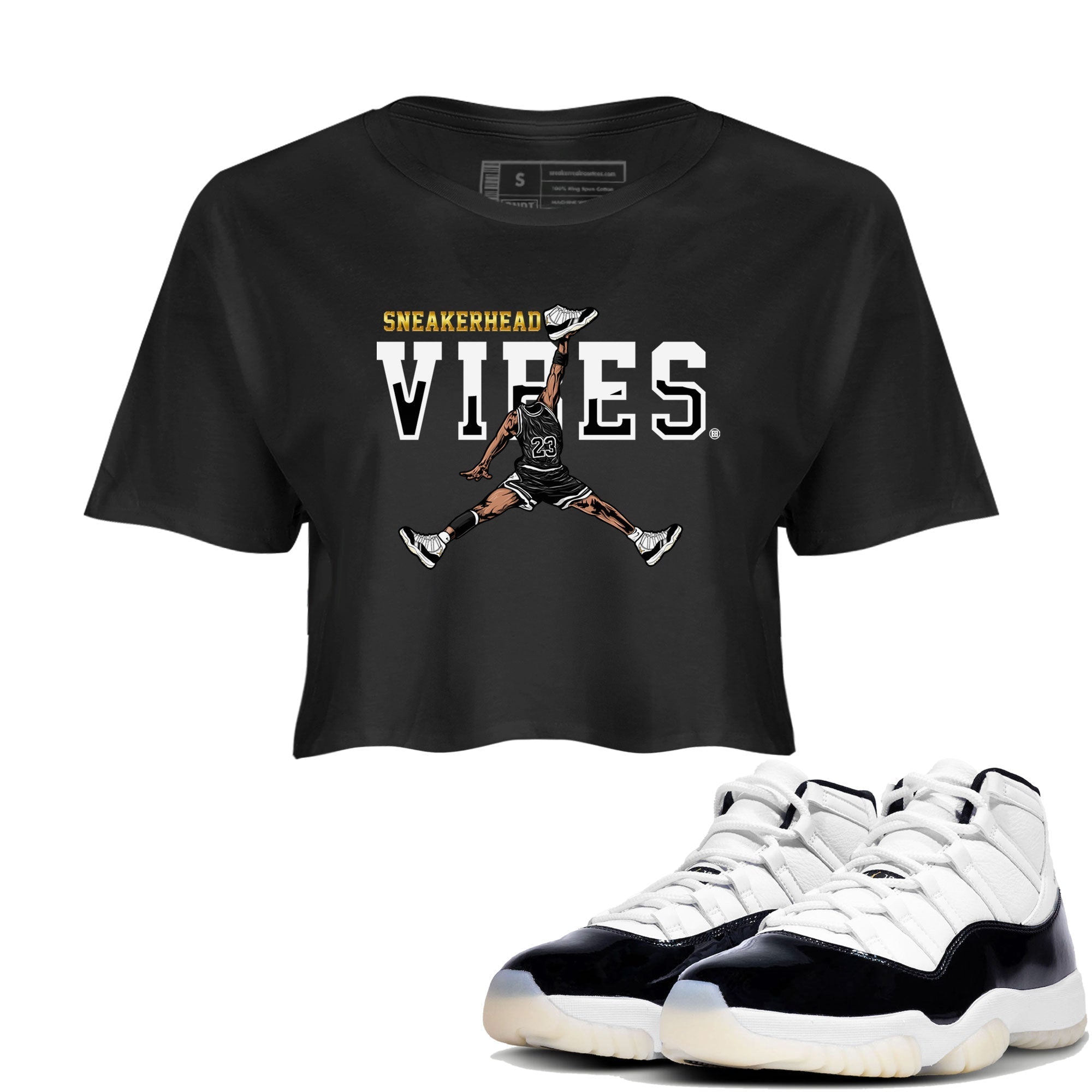 snkmatch Vibes snkmatch Women's Top - Air Jordan 11 Gratitude