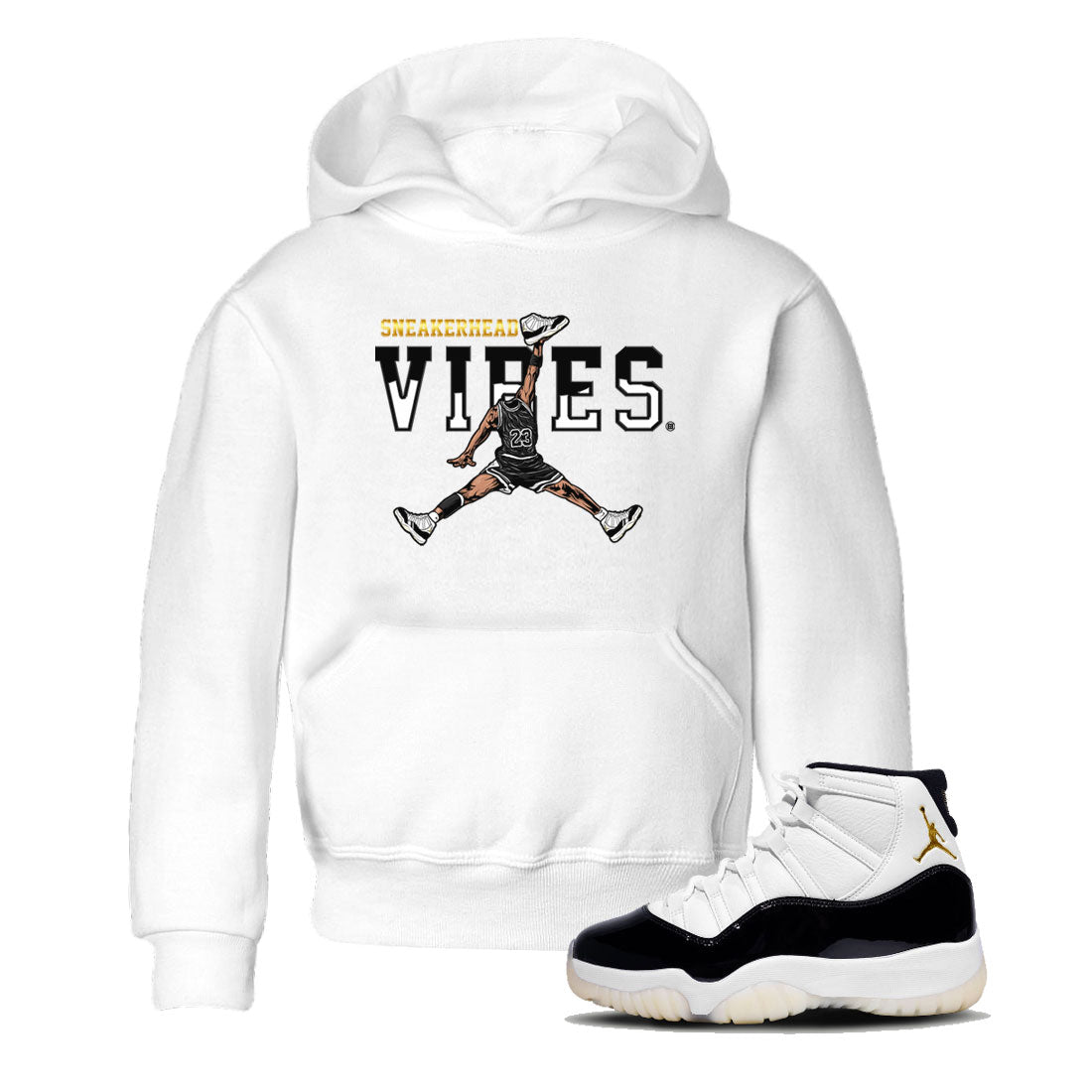 snkmatch Vibes snkmatch Tee Kids - Air Jordan 11 Gratitude