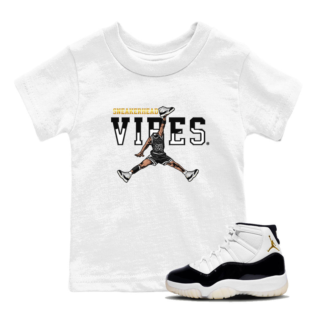 snkmatch Vibes snkmatch Tee Kids - Air Jordan 11 Gratitude