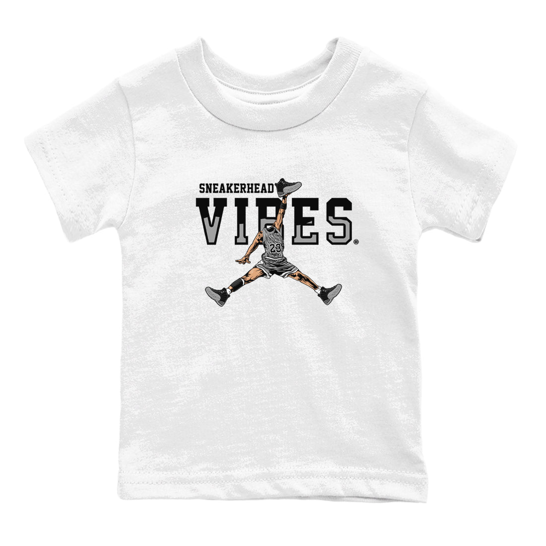 snkmatch Vibes snkmatch Tees Kids - Air Jordan 12 Black Wolf Grey