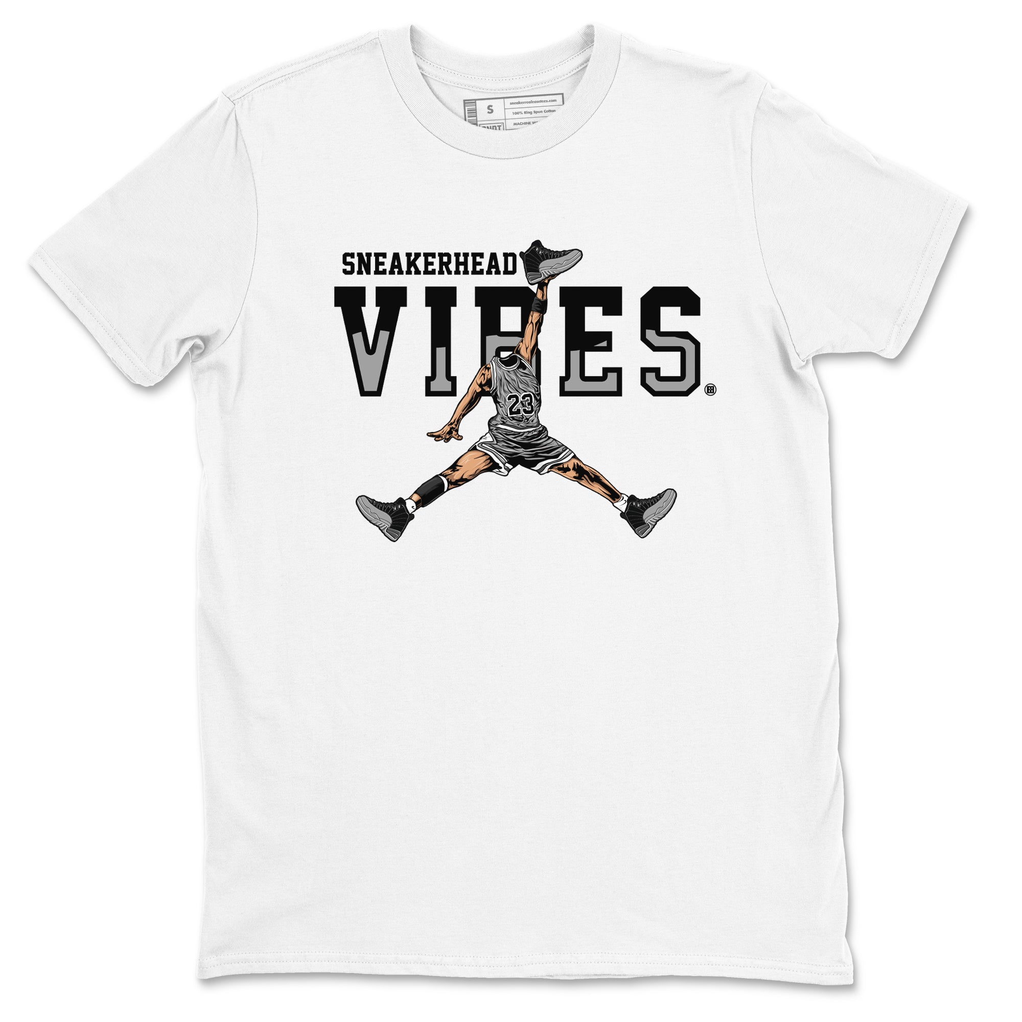 snkmatch Vibes snkmatch Tees - Air Jordan 12 Black Wolf Grey