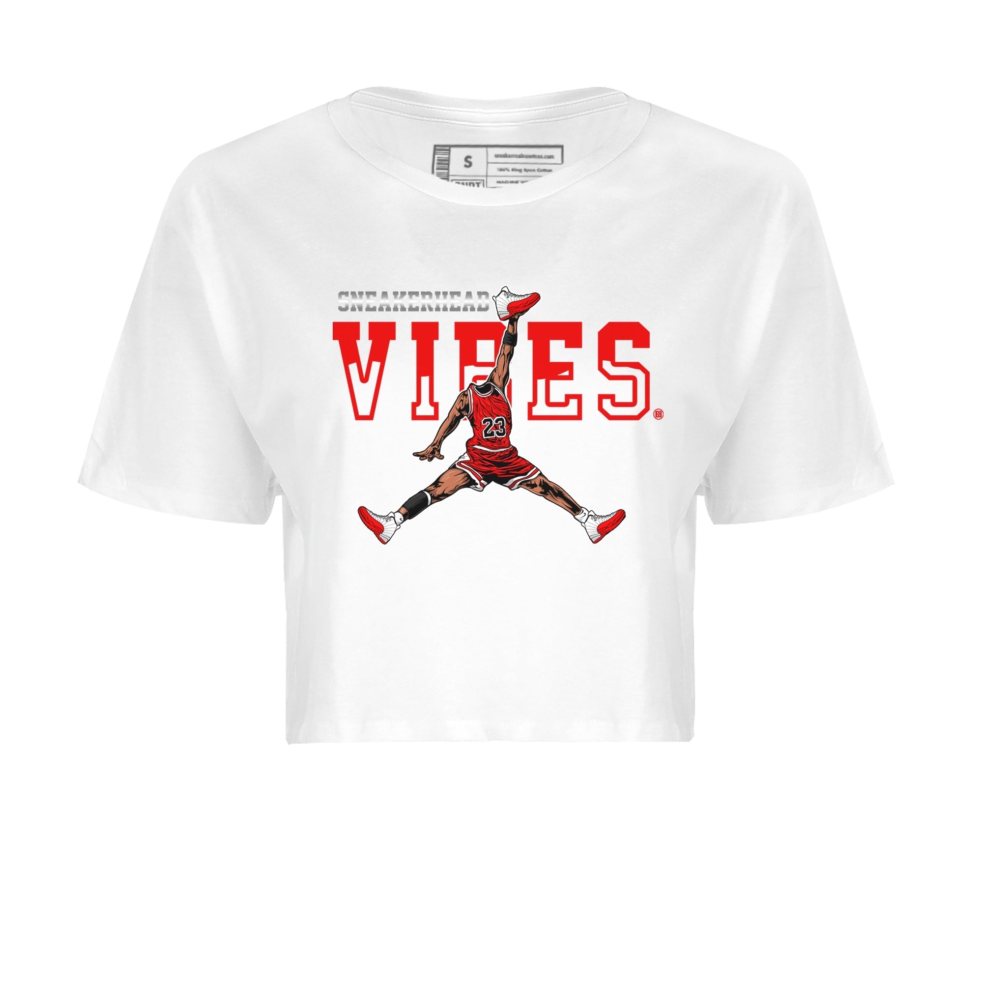 snkmatch Vibes Women's Tops - Air Jordan 12 Cherry