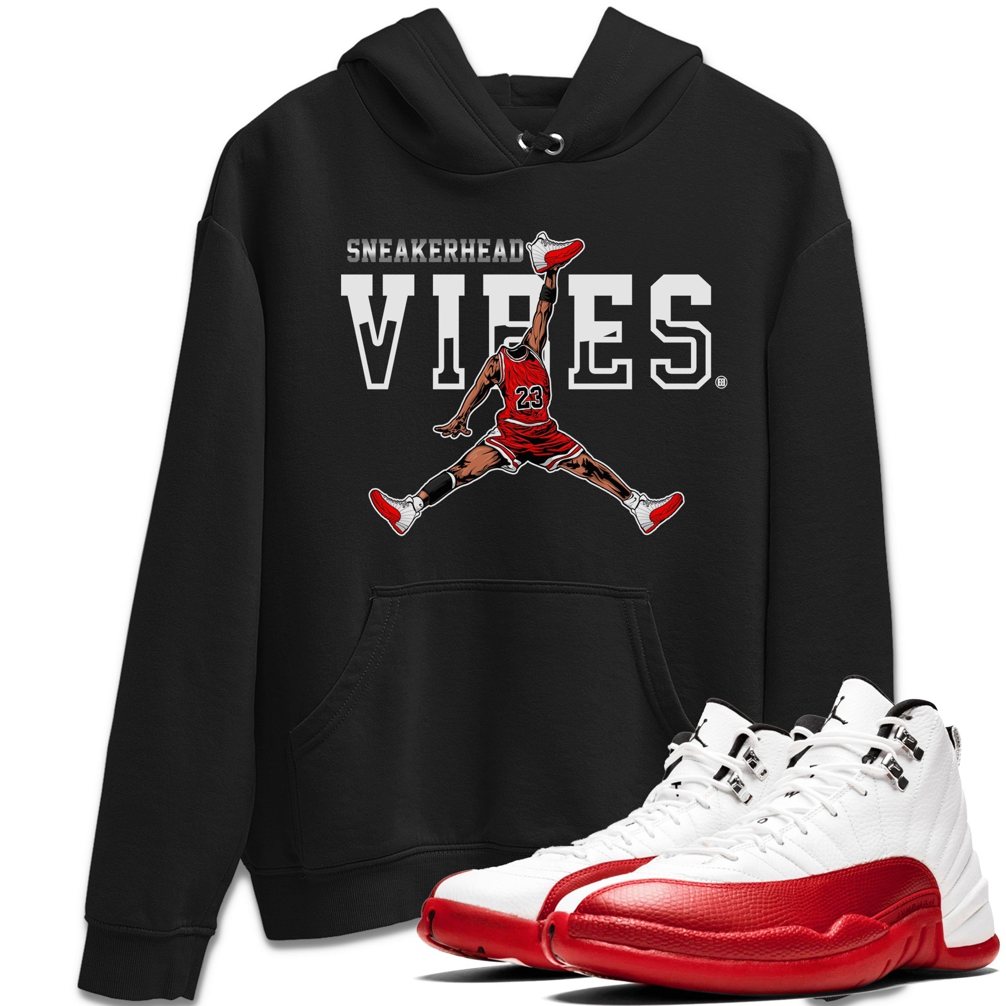 snkmatch Vibes Unisex Tops - Air Jordan 12 Cherry