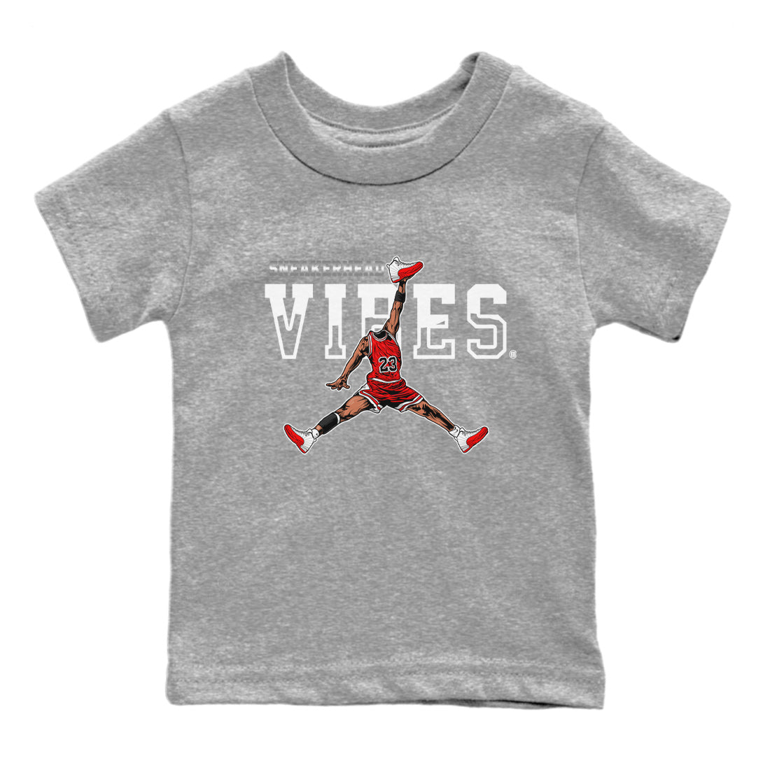 snkmatch Vibes Kids Tops - Air Jordan 12 Cherry