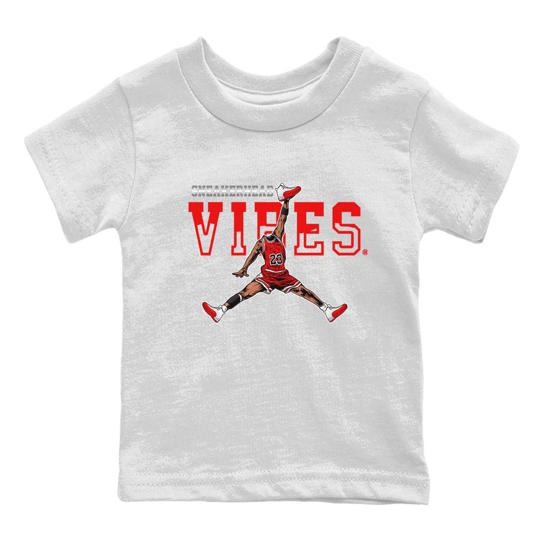 snkmatch Vibes Kids Tops - Air Jordan 12 Cherry