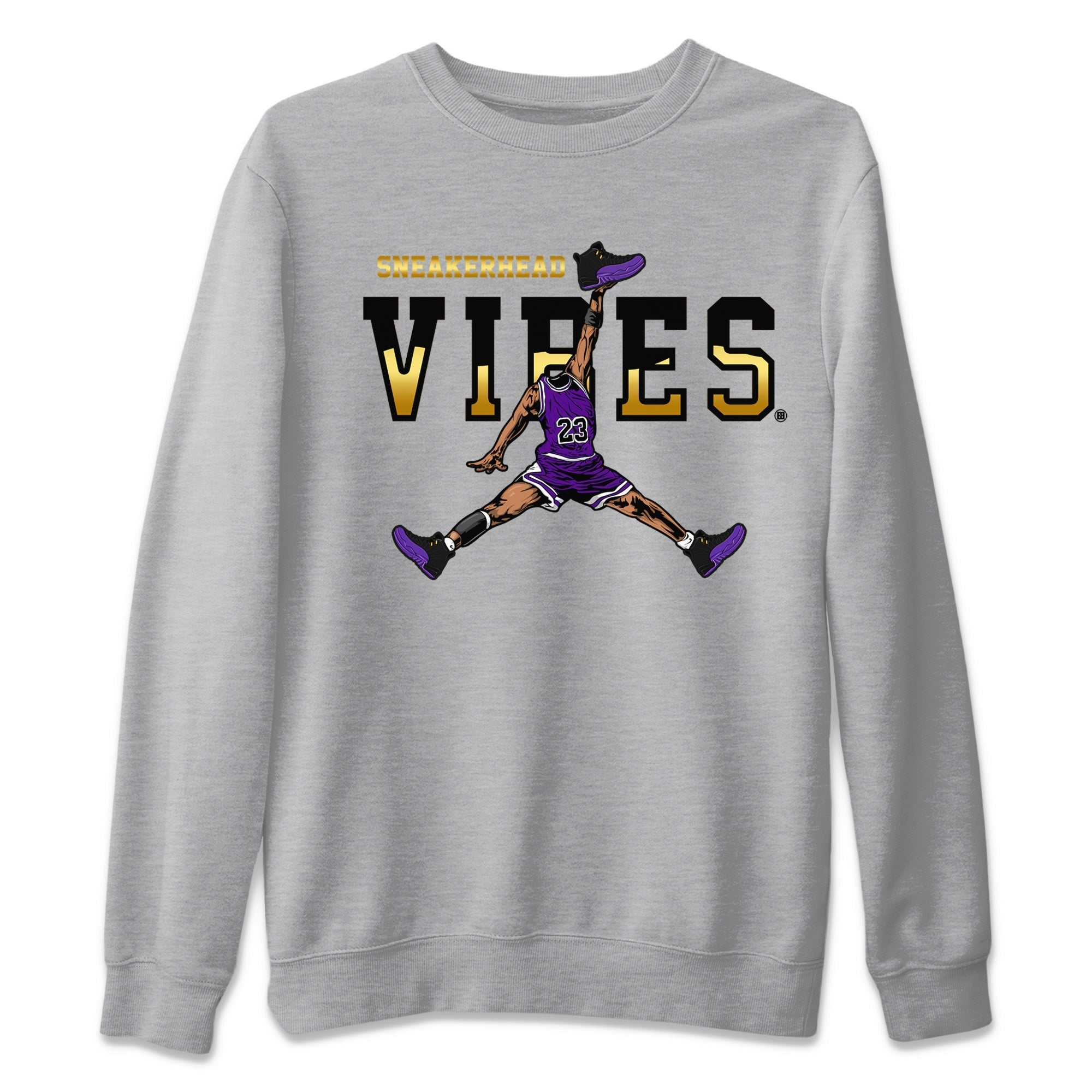 snkmatch Vibes Unisex Tops - Air Jordan 12 Field Purple