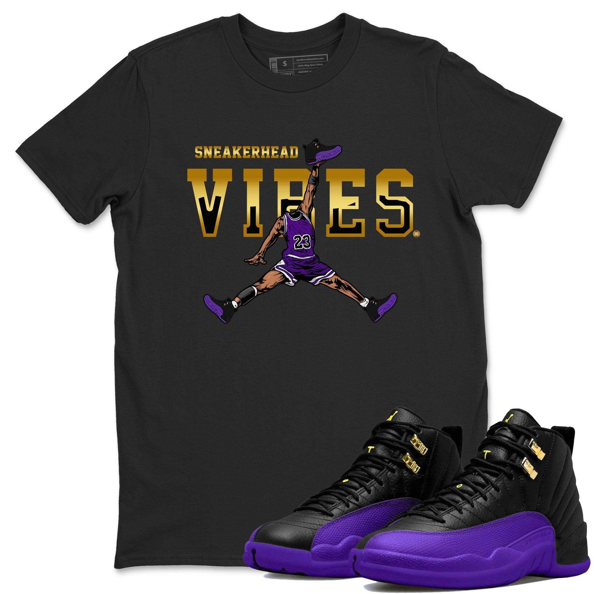 snkmatch Vibes Unisex Tops - Air Jordan 12 Field Purple