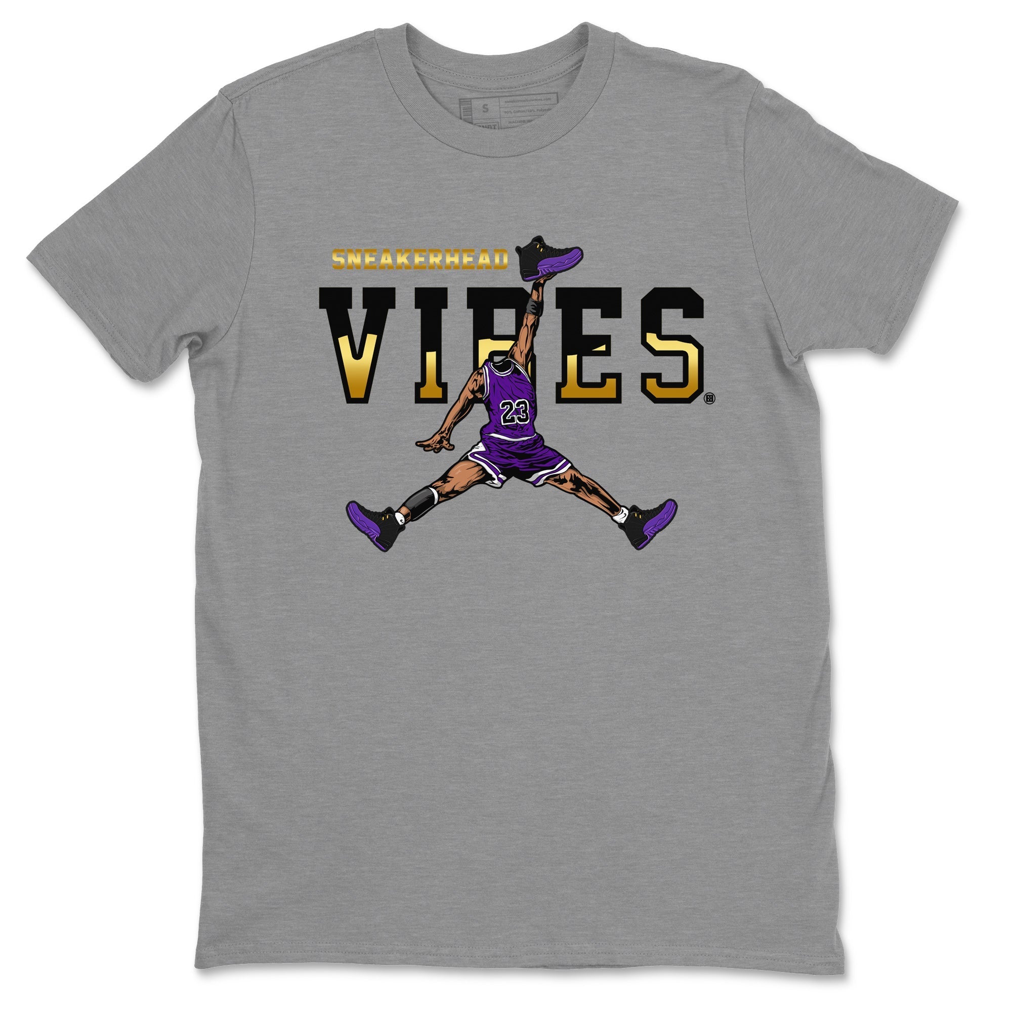 snkmatch Vibes Unisex Tops - Air Jordan 12 Field Purple