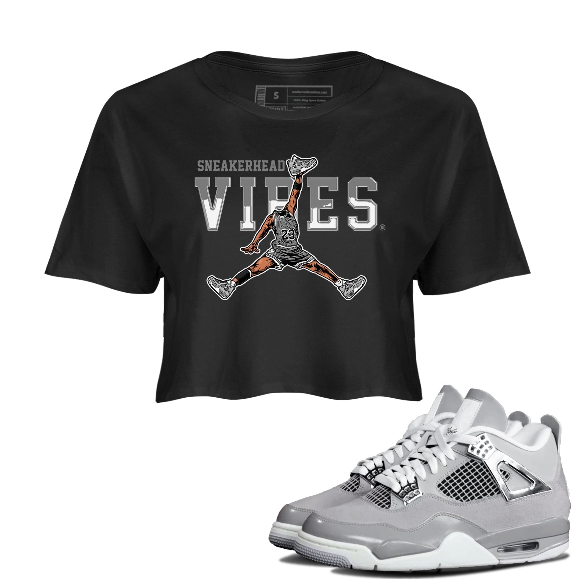 snkmatch Vibes snkmatch Women's Top - Air Jordan 4 Frozen Moments