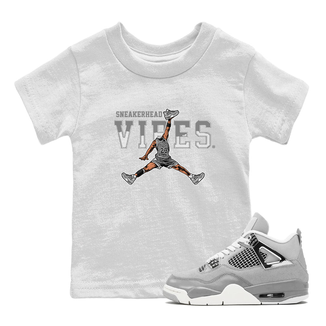 snkmatch Vibes snkmatch Tee Kids - Air Jordan 4 Frozen Moments